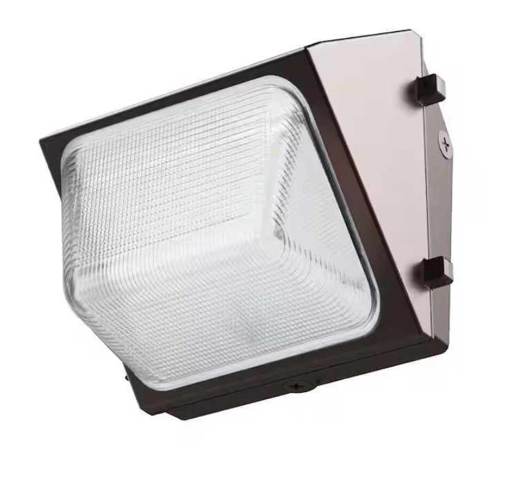 FEIT ELECTRIC 9" Lumen Integrated Led Bronze Dusk To Dawn Commercial Wall Pack Light 4000k S8.8CWPK/840/BZ