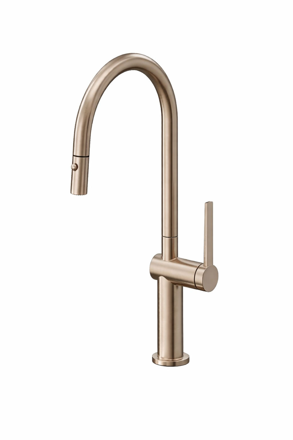 CALIFORNIA FAUCETS 2" La Spezia 1.8 Gpm Single Hole Pull Down Kitchen Faucet K55-100-TG-BNU