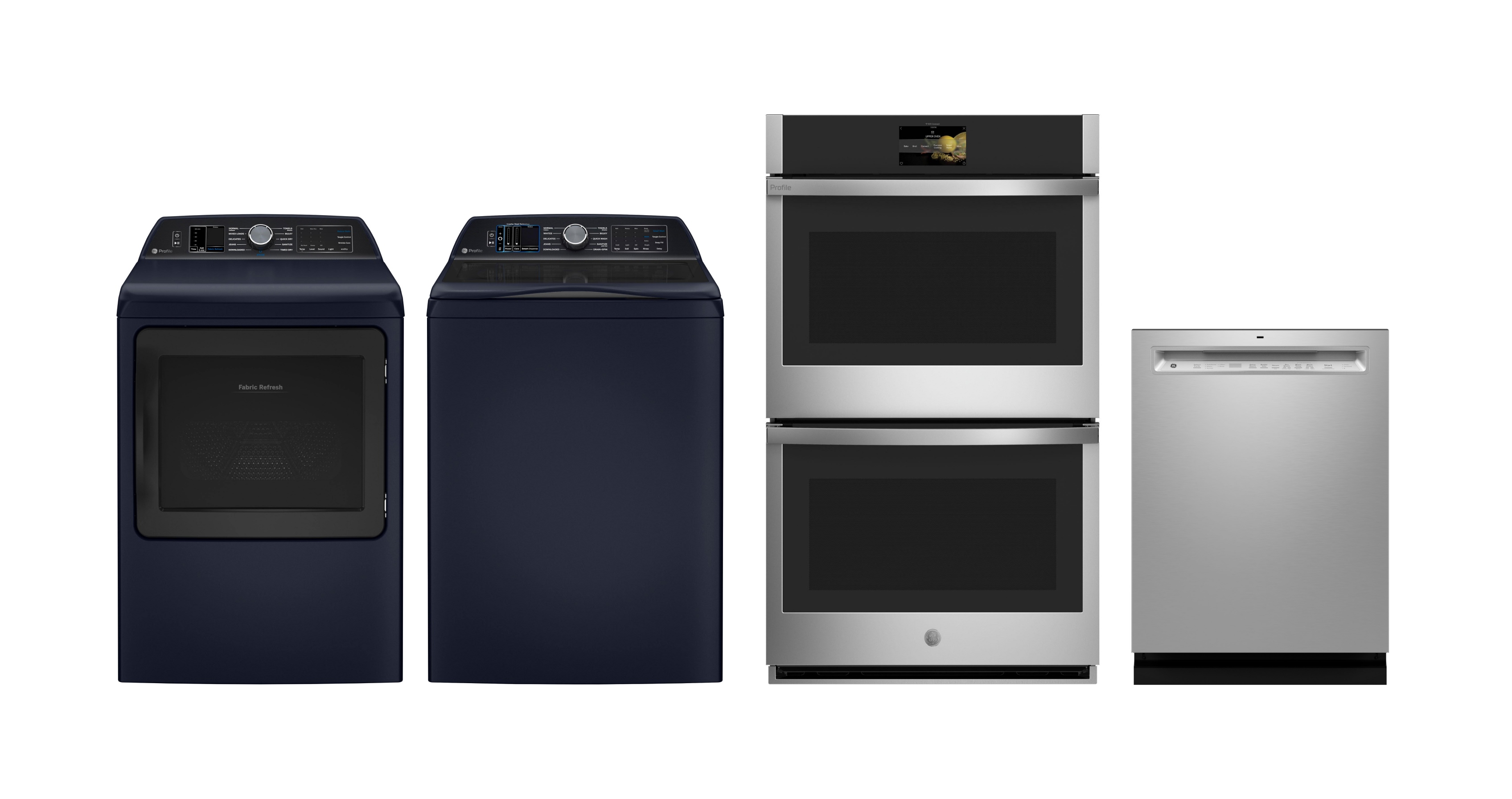 4 Piece Kitchen Package GE Oven, Dryer, Washer, Dishwasher