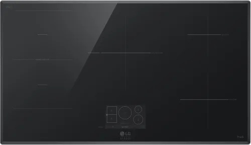 LG 36 Inch Induction Cooktop With 5 Burners And Flexible Cooking Zone CBIS3618BE