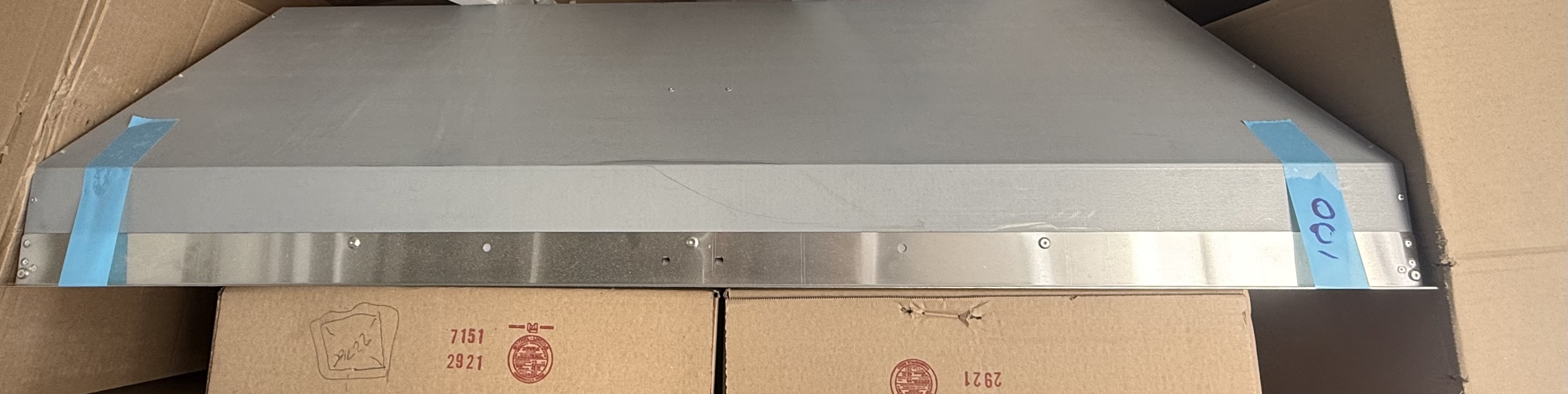 BEST 1240 CFM 54-Inch Under Cabinet Range Hood Stainless Steel - HBN554212SS