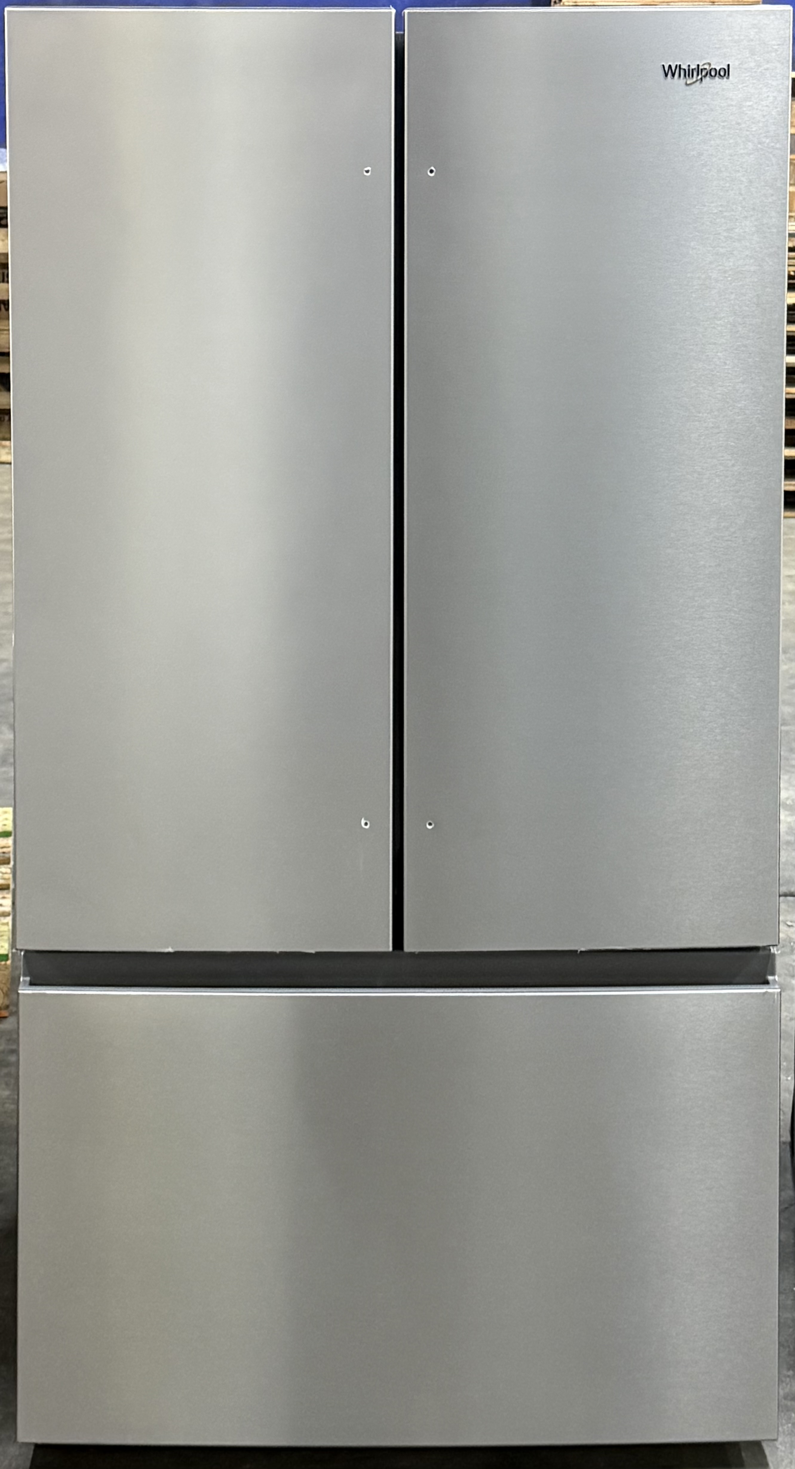 WHIRLPOOL 36 Inch French Door Refrigerator With Interior Water Dispenser 31 Cu. Ft. WRFF3336SZ