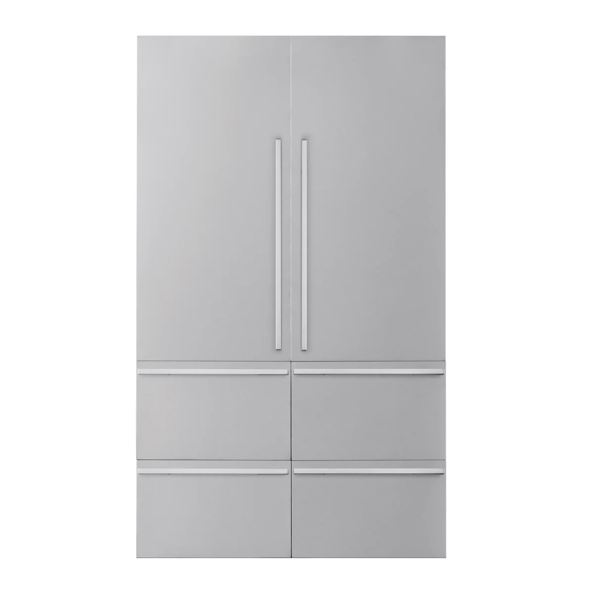 SKS 48 Inch Transitional French Door Stainless Steel Panel Kit SKSPK480FMT