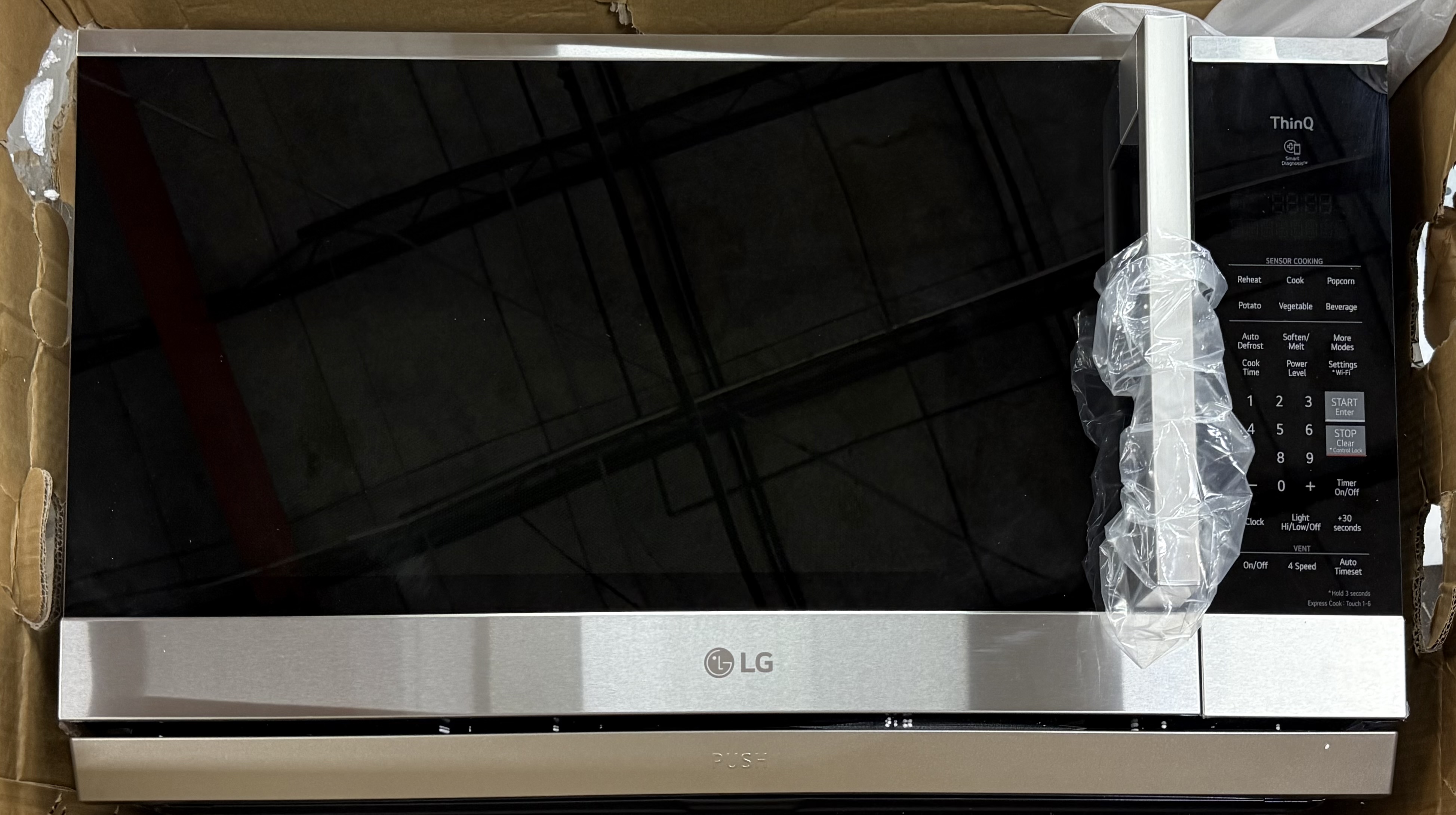 LG 30" Over The Range Microwave 2.1 Cu. Ft. Stainless Steel MVEL2125X