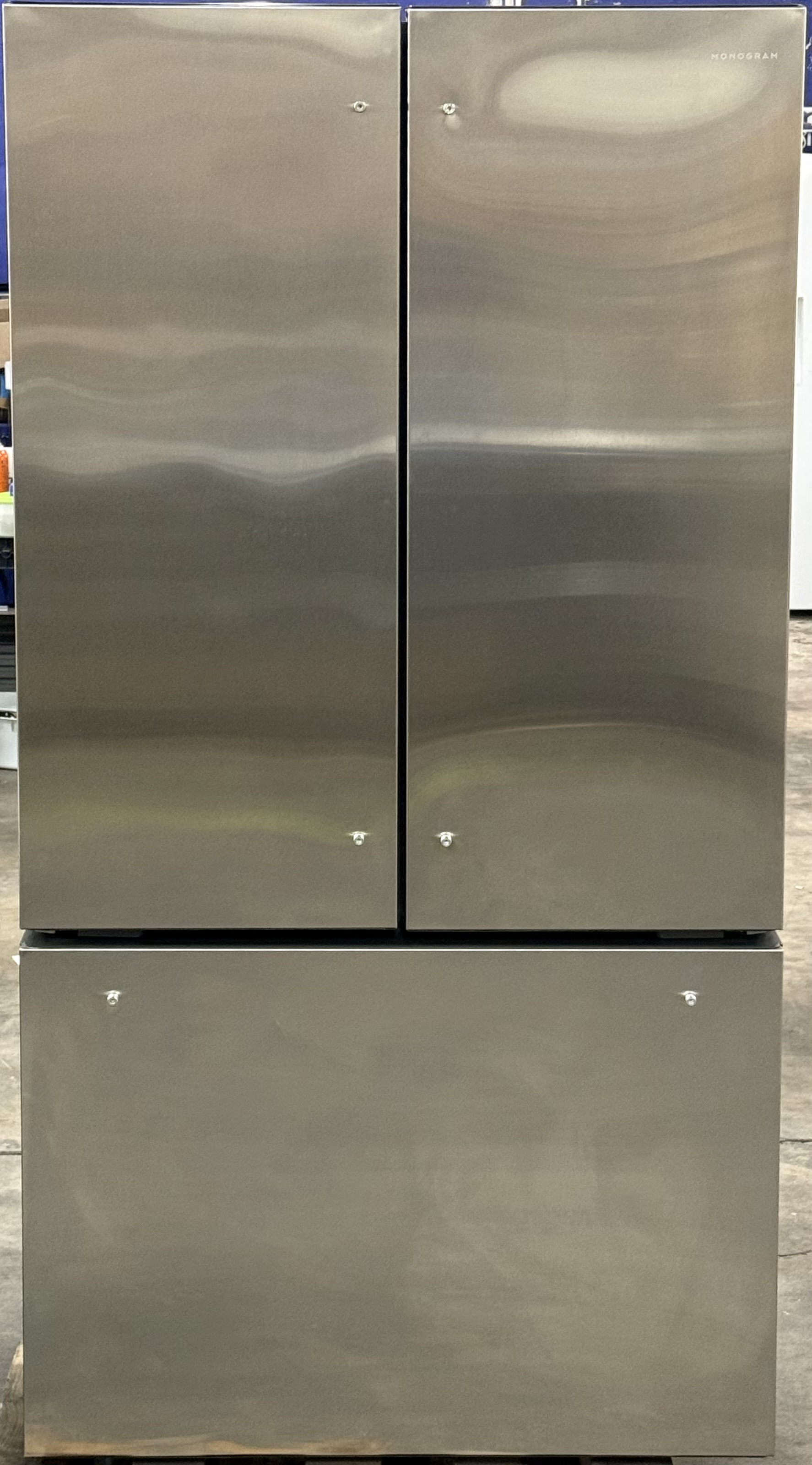 MONOGRAM 36" French Door Refrigerator With 23.1 Cu. Ft. Capacity Stainless Steel ZWE23ESNGSS