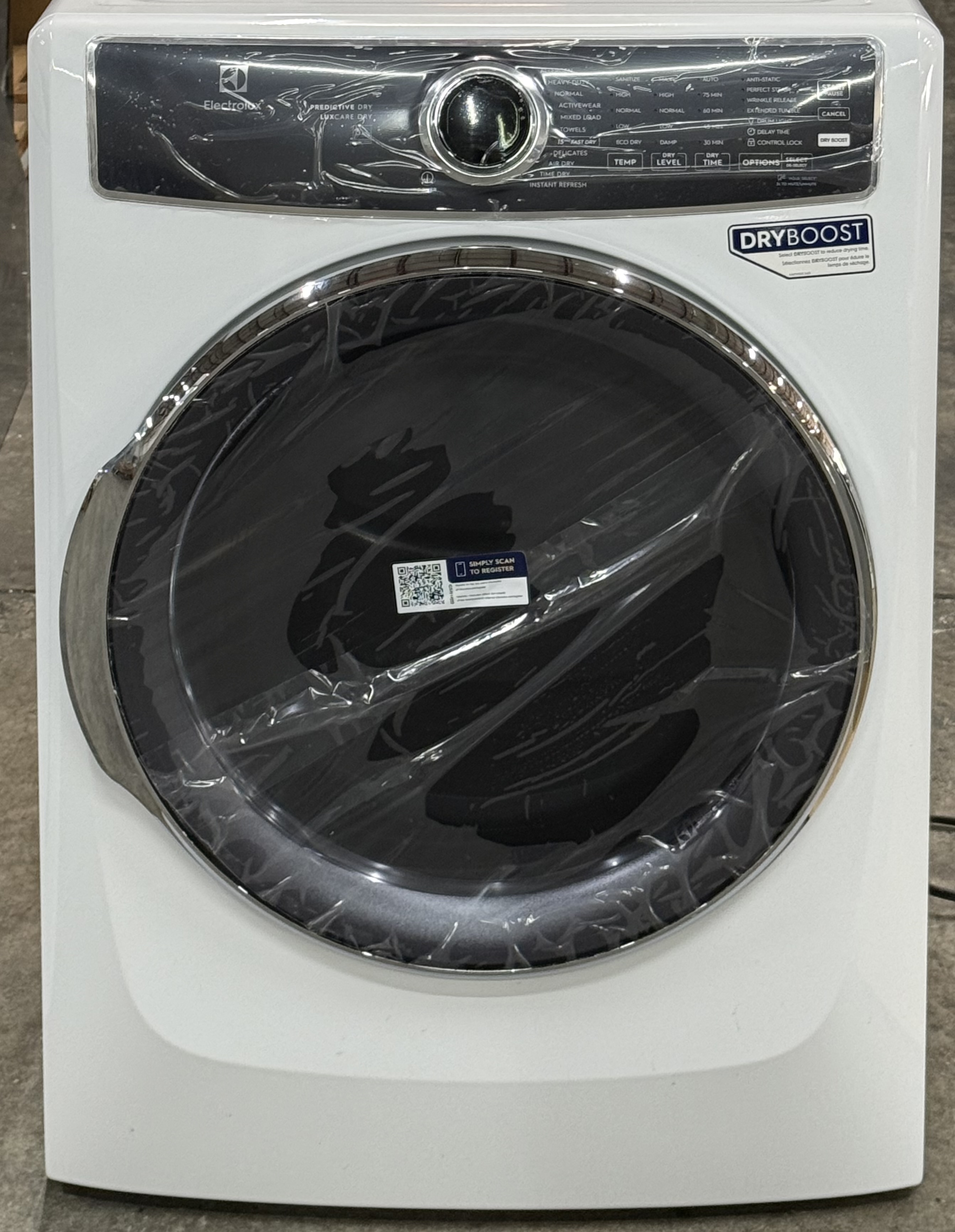 ELECTROLUX 27" Gas Dryer With 8.0 Cu. Ft. Capacity White ELFG7637AW