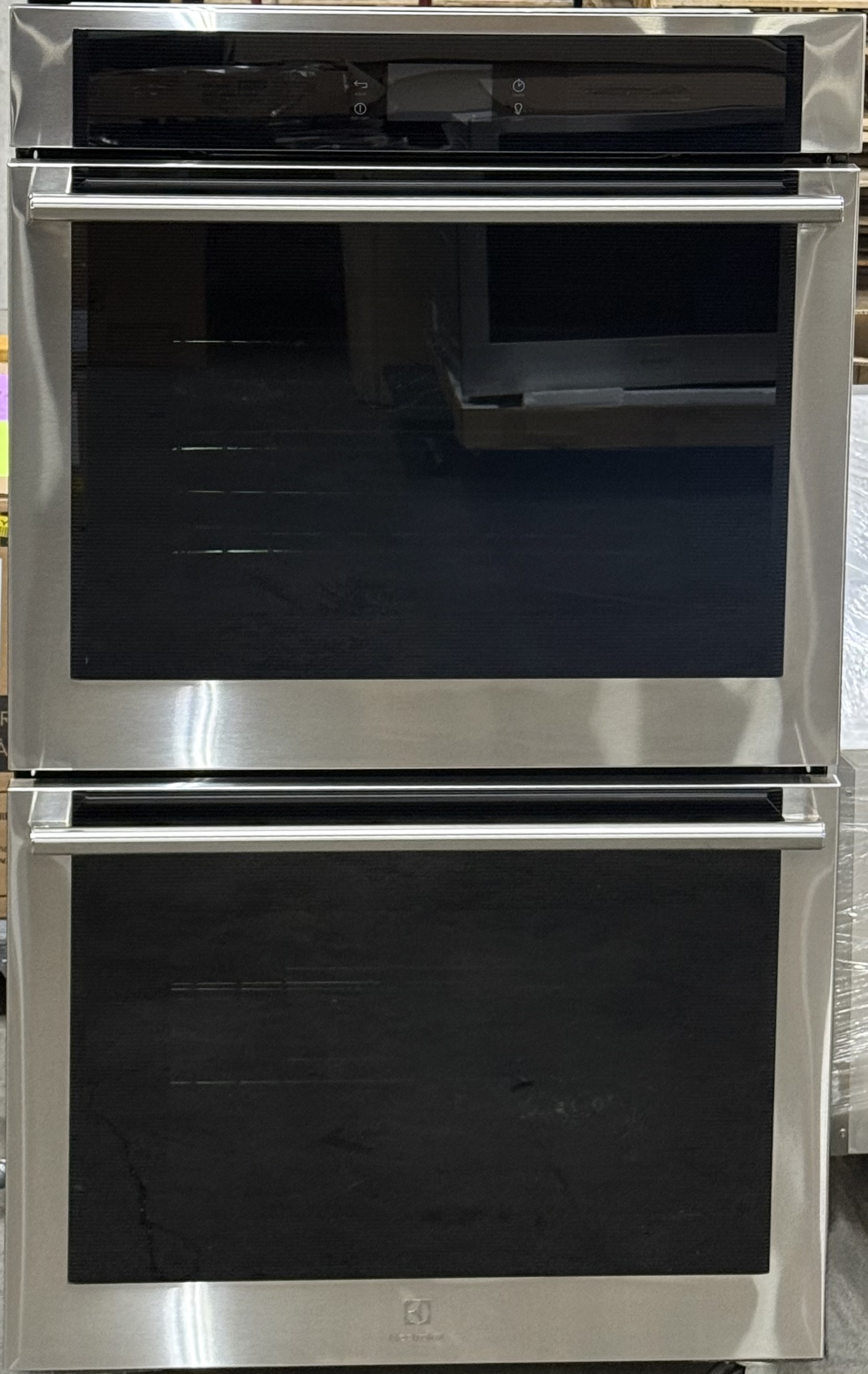 ELECTROLUX 30" Double Electric Wall Oven 10.6 Cu. Ft. Stainless Steel ECWD3012ASC