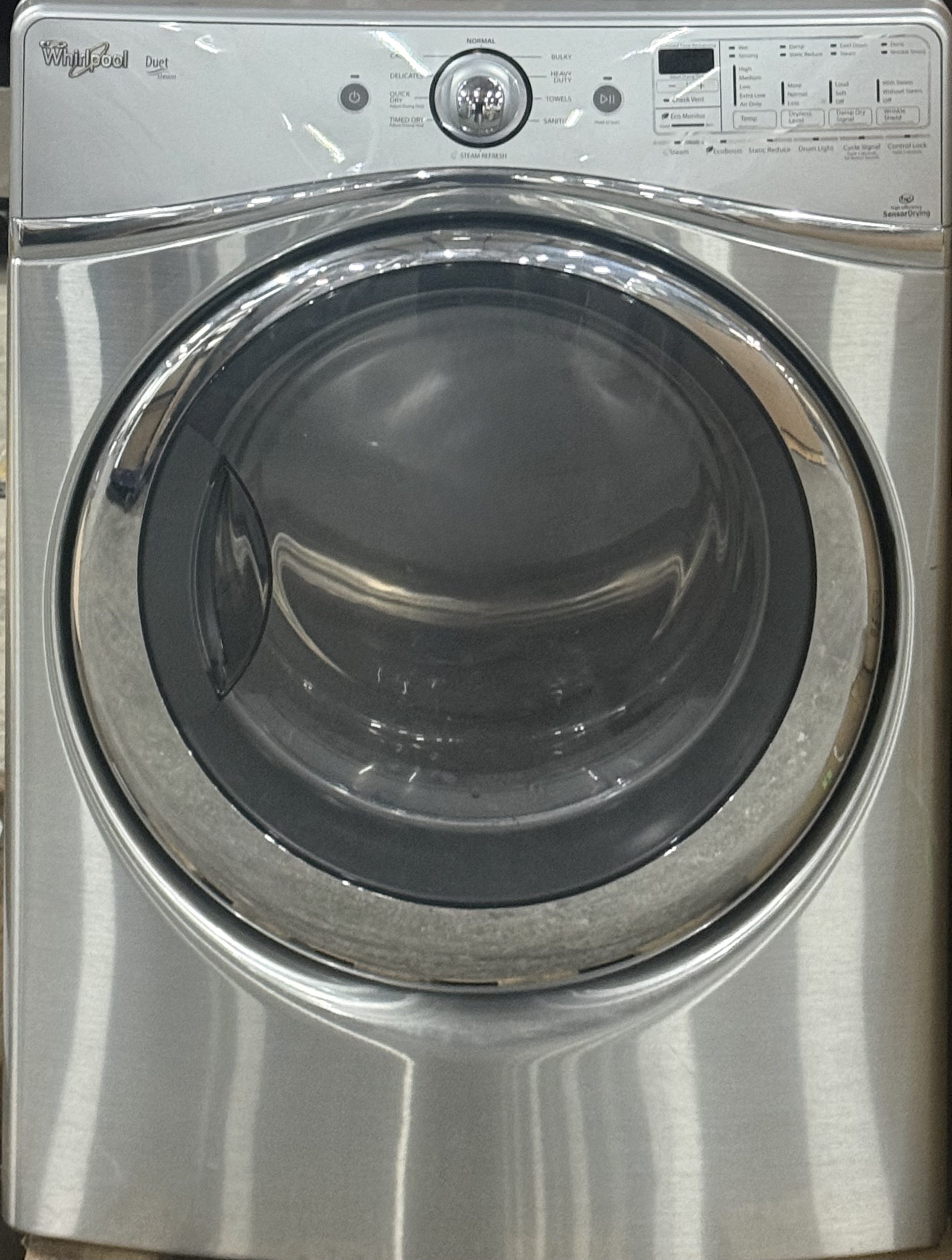 WHIRLPOOL 27 Inch Front Load Electric Dryer 7.4 Cu. Ft. WED96HEAU