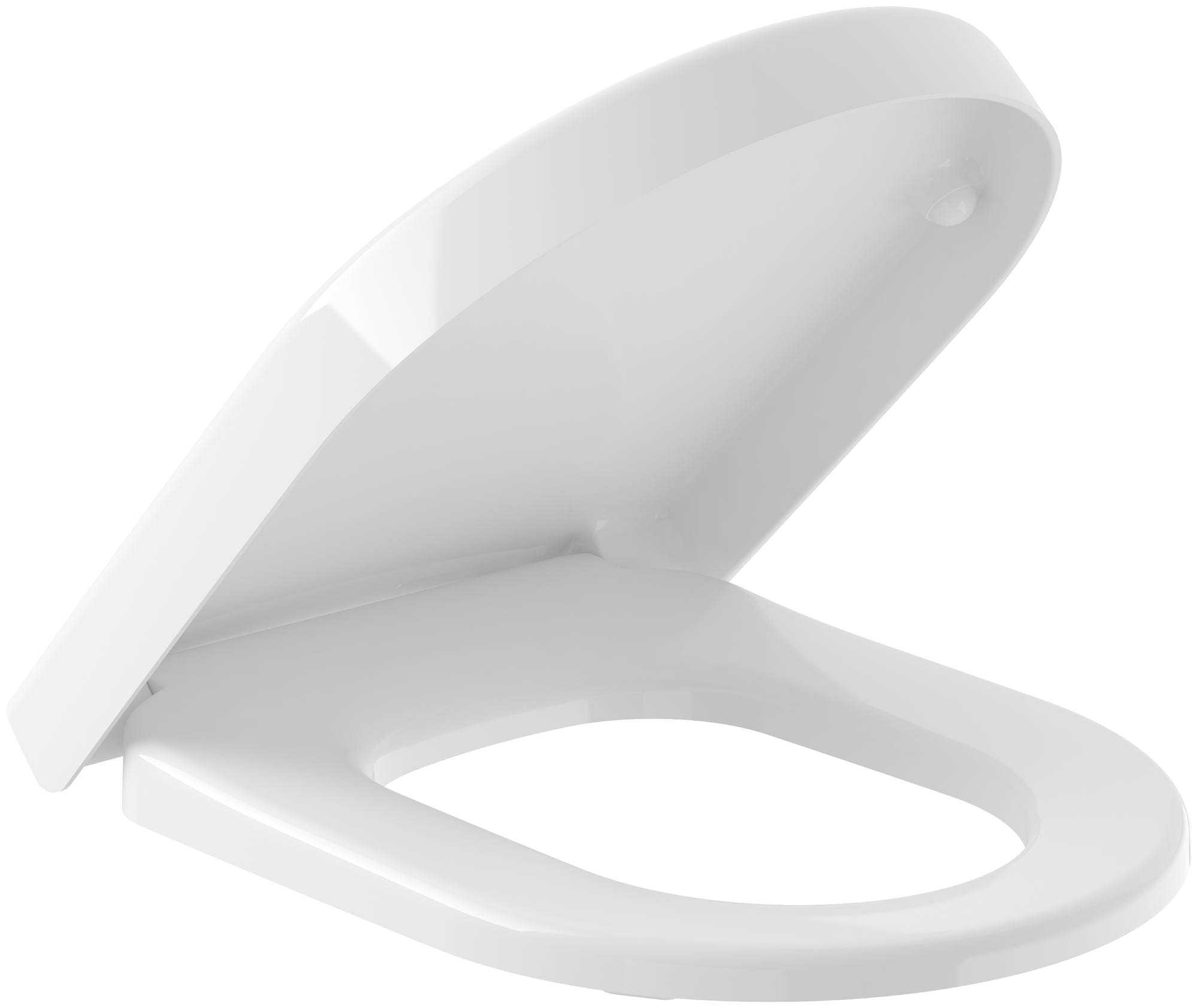 Villeroy & Boch Villeroy Boch O.novo Institutionals Toilet Seat And Cover In White Alpin 8M256101