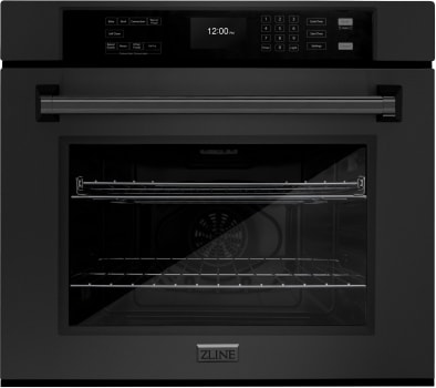 ZLINE 30" Single Wall Oven 5.0 Cu. Ft. Black Stainless Steel WASB30