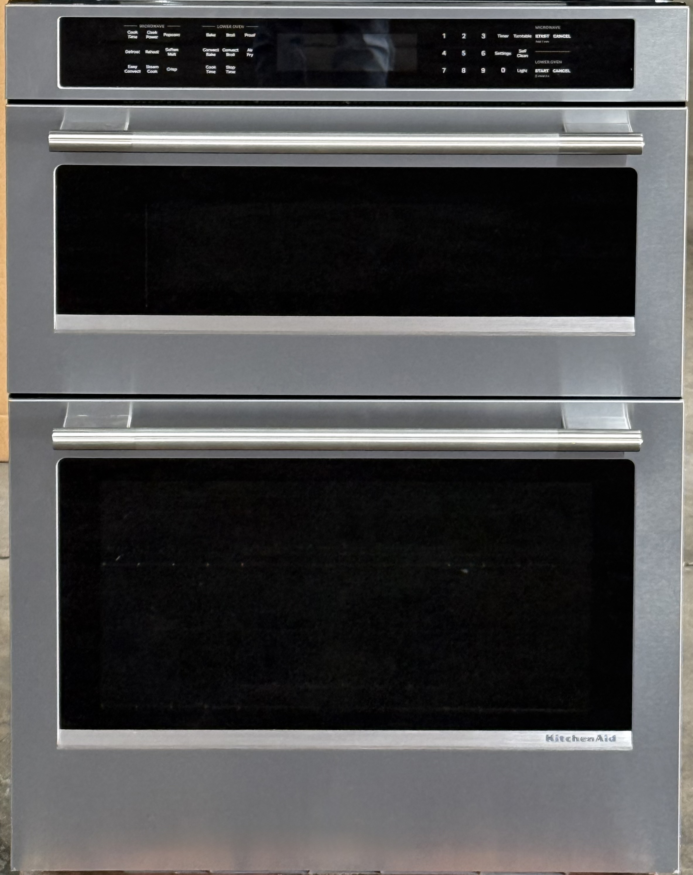 KITCHENAID 30" Double Combination Wall Oven 6.4 Cu. Ft. Stainless Steel KOEC530SPS