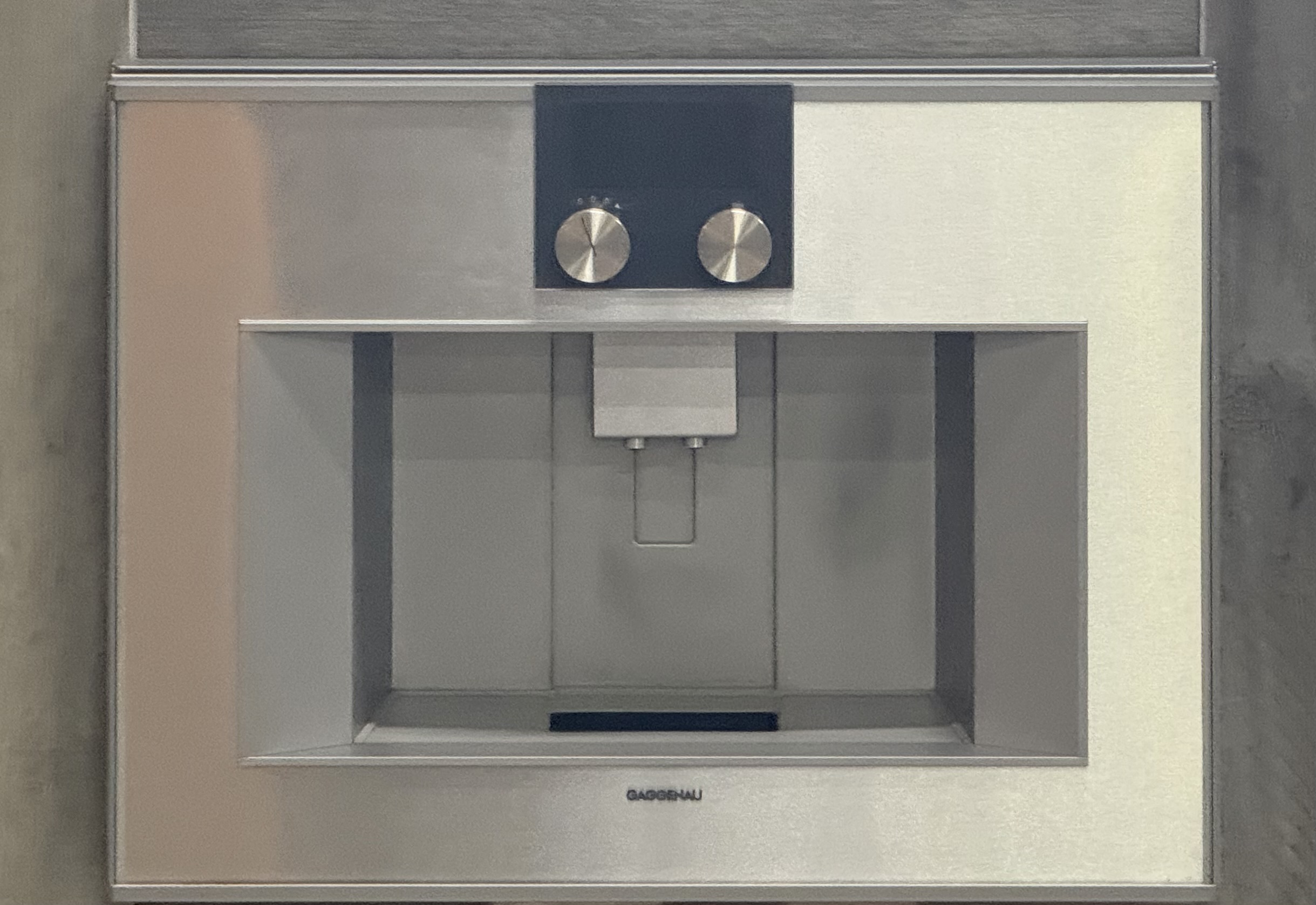 GAGGENAU 400 Series 24 Built In Fully Automatic Coffee Machine Stainless Steel CM450710