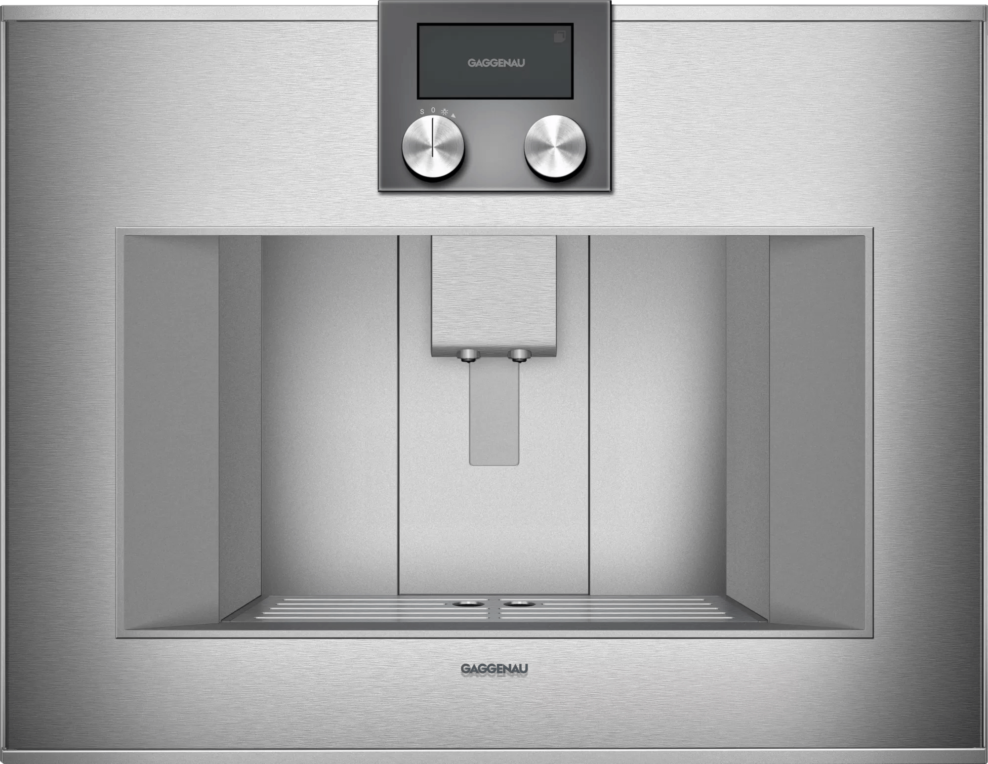 GAGGENAU 400 Series 24 Built In Fully Automatic Coffee Machine Stainless Steel CM450710