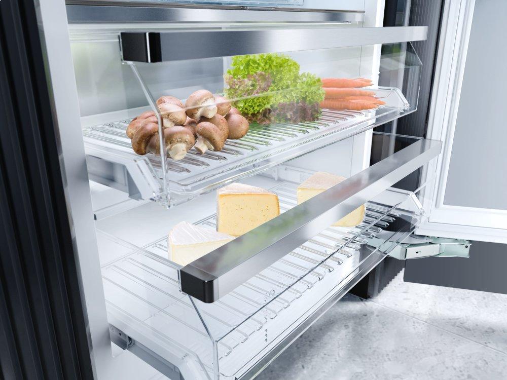 MIELE Kf 2902 Sf Mastercool Fridge Freezer Right Hinge 19.56 Cu. Ft. Built In Bottom Mount KF2902SFCL
