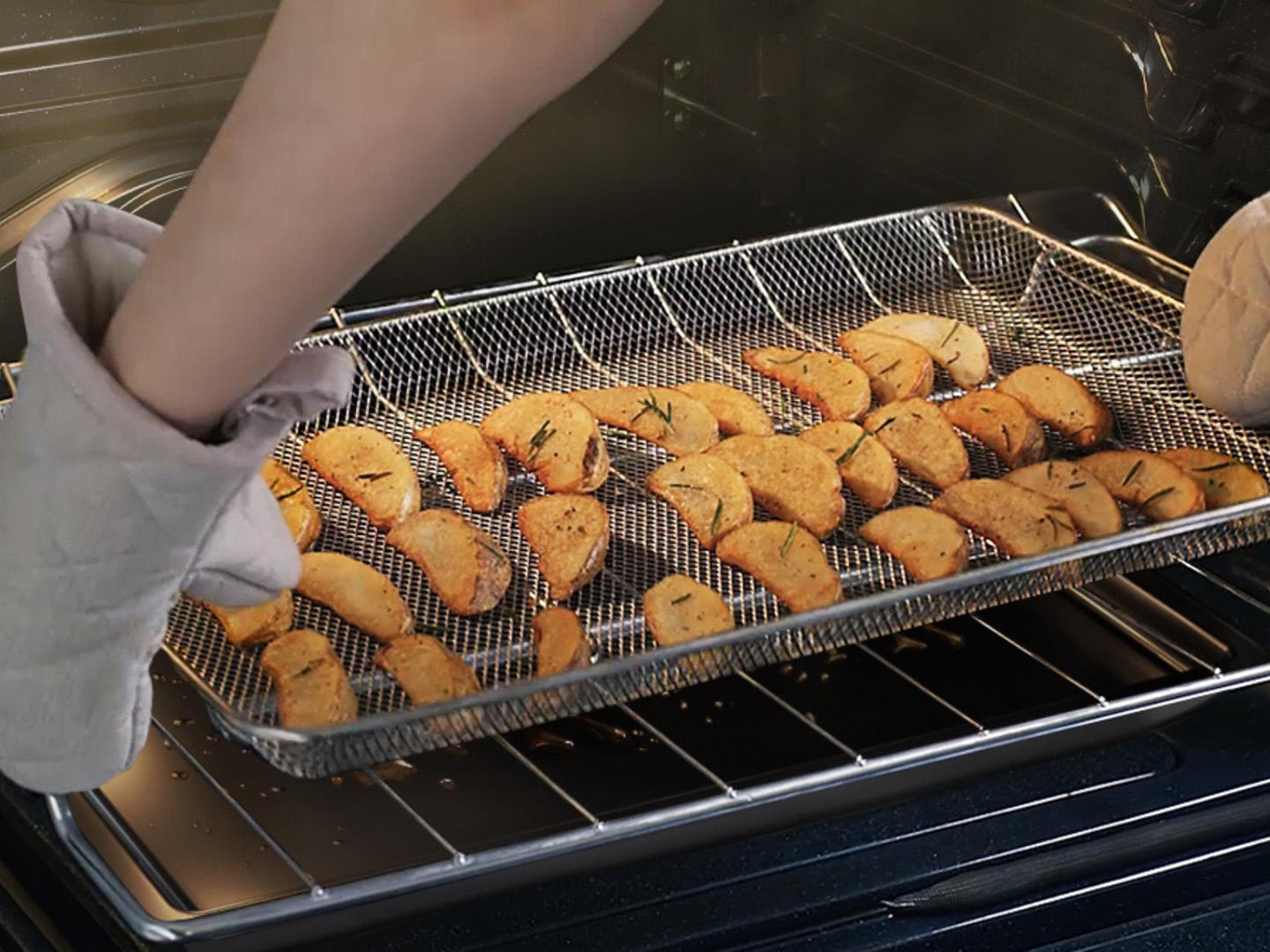 Healthier cooking with a crunch