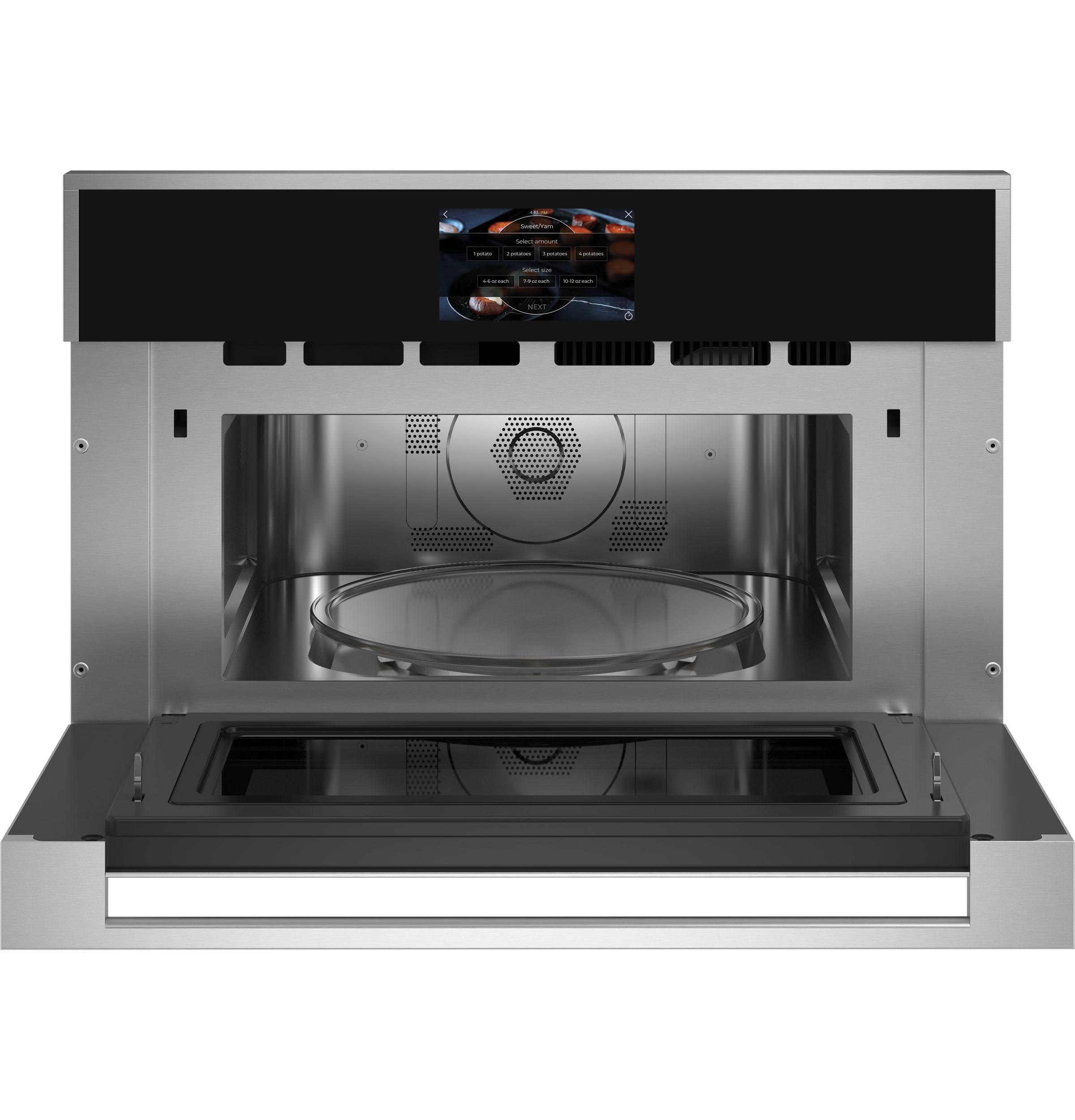 MONOGRAM 30" Minimalist Five In One Wall Oven With 120v Advantium Technology ZSB9131NSS