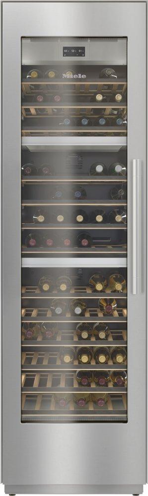 MIELE Kwt 2612 Sf Stainless Steel Cleansteel Mastercool Wine Conditioning Unit For High End Design And Technology On A Large Scale. KWT2612SF