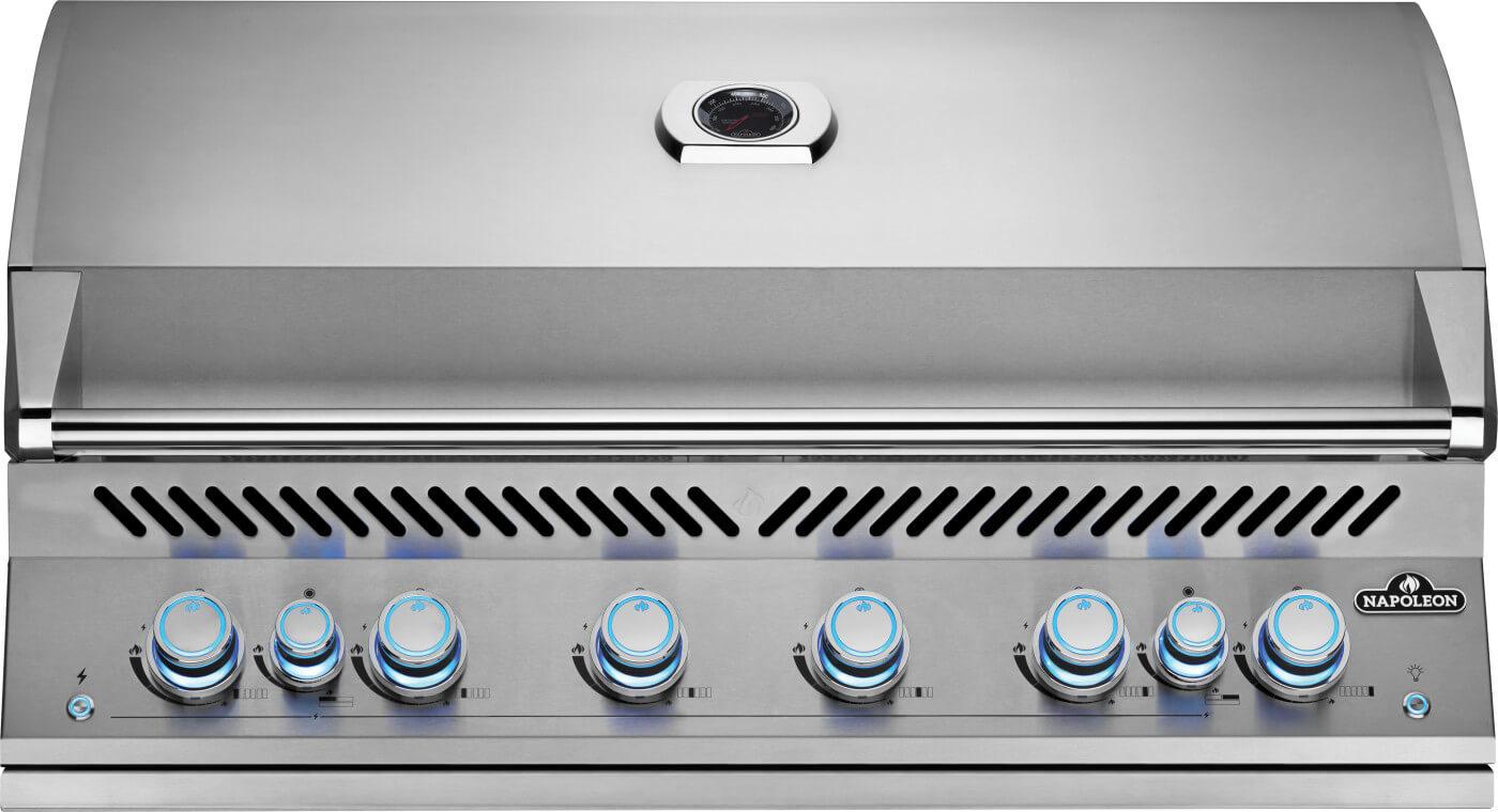 NAPOLEON Built In 700 Series 44 With Dual Infrared Rear Burners Propane Stainless Steel BIG44RBPSS1