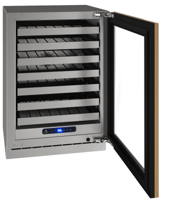 U-LINE U Line Hwc524 24" Wine Refrigerator With Integrated Frame Finish And Field Reversible Door Swing (115 V 60 Hz) UHWC524IG01A