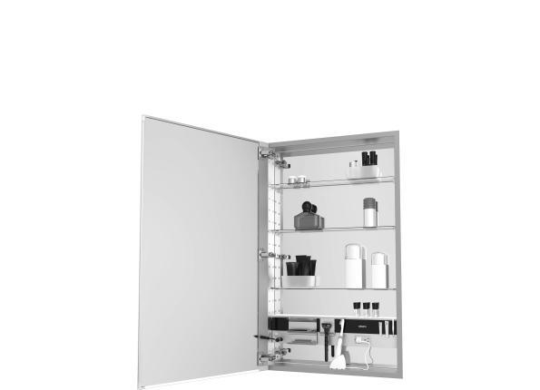 ROBERN Mirror Cabinet With Polished Edge Door Left Hinge MC2040D6FPLE4