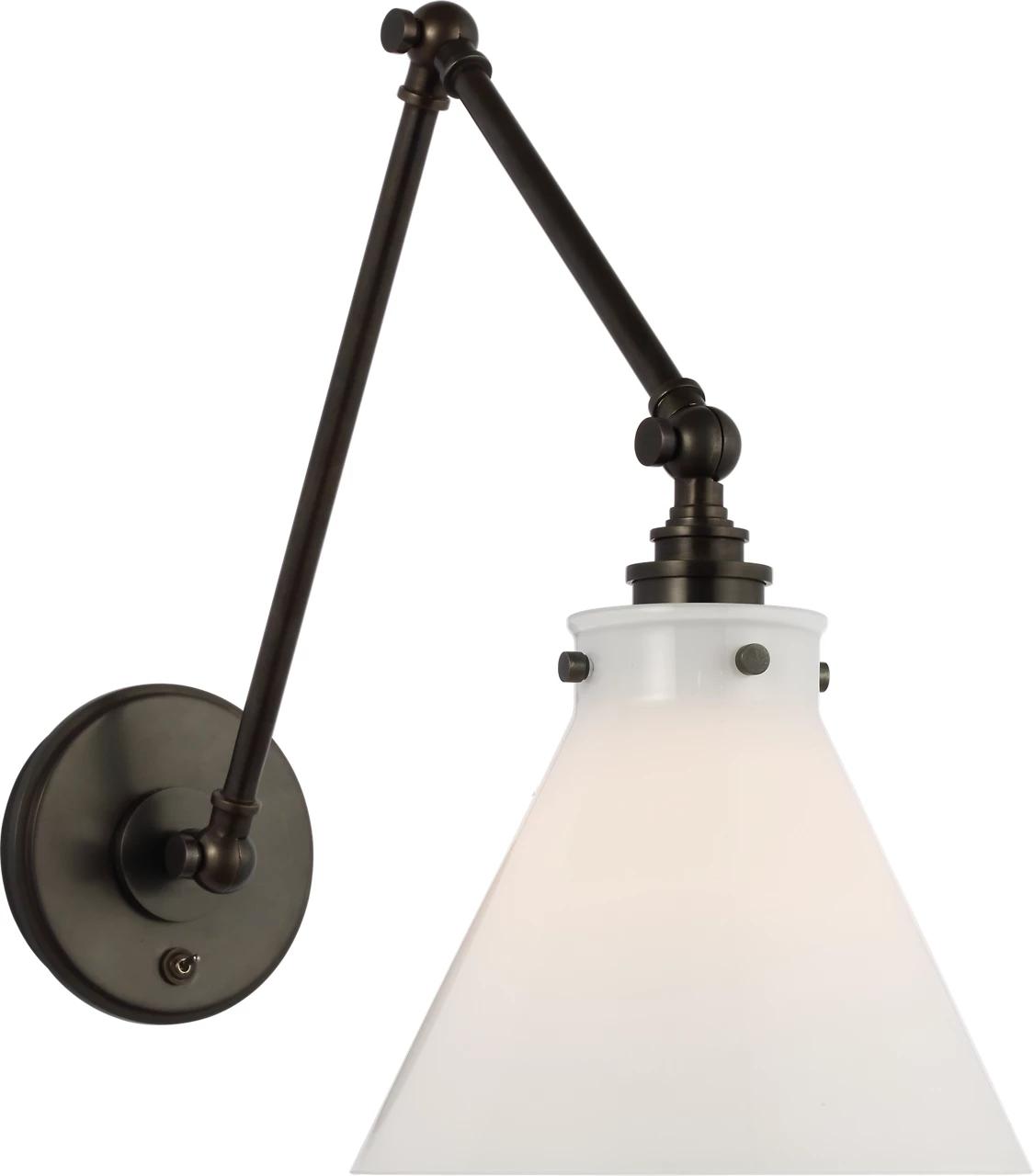 VISUAL COMFORT 15" Tall Parkington Wall Sconce CHD 2526BZ-WG