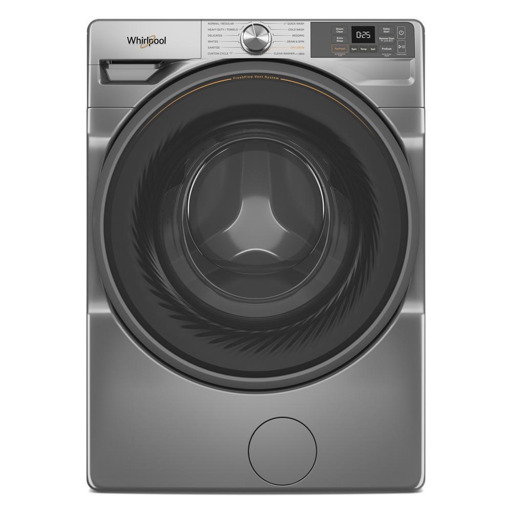 WHIRLPOOL 5.2 Cu. Ft. I.e.c. Smart Front Load Energy Star Certified Washer With Freshflow Vent System WFW5720RR