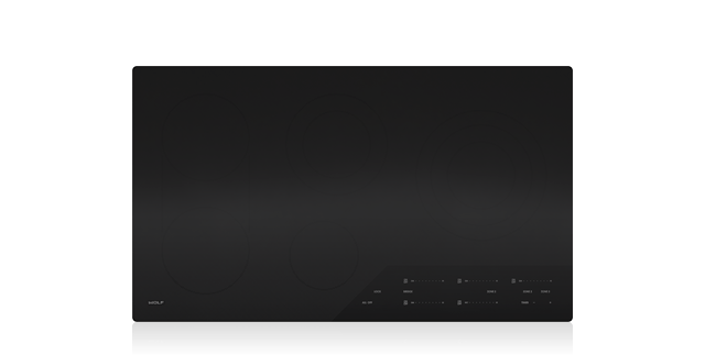 WOLF 36" Contemporary Electric Cooktop CE365CB208