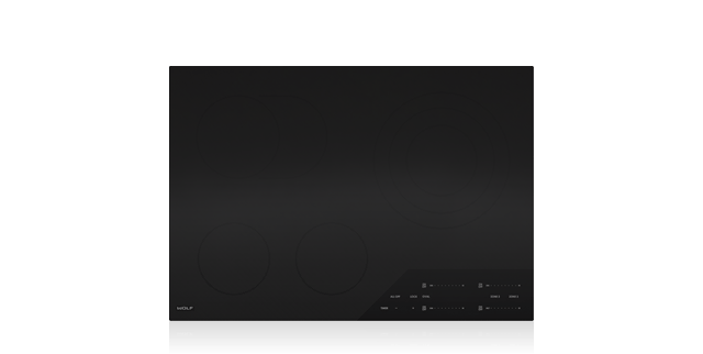 WOLF 30" Contemporary Electric Cooktop CE304CB208