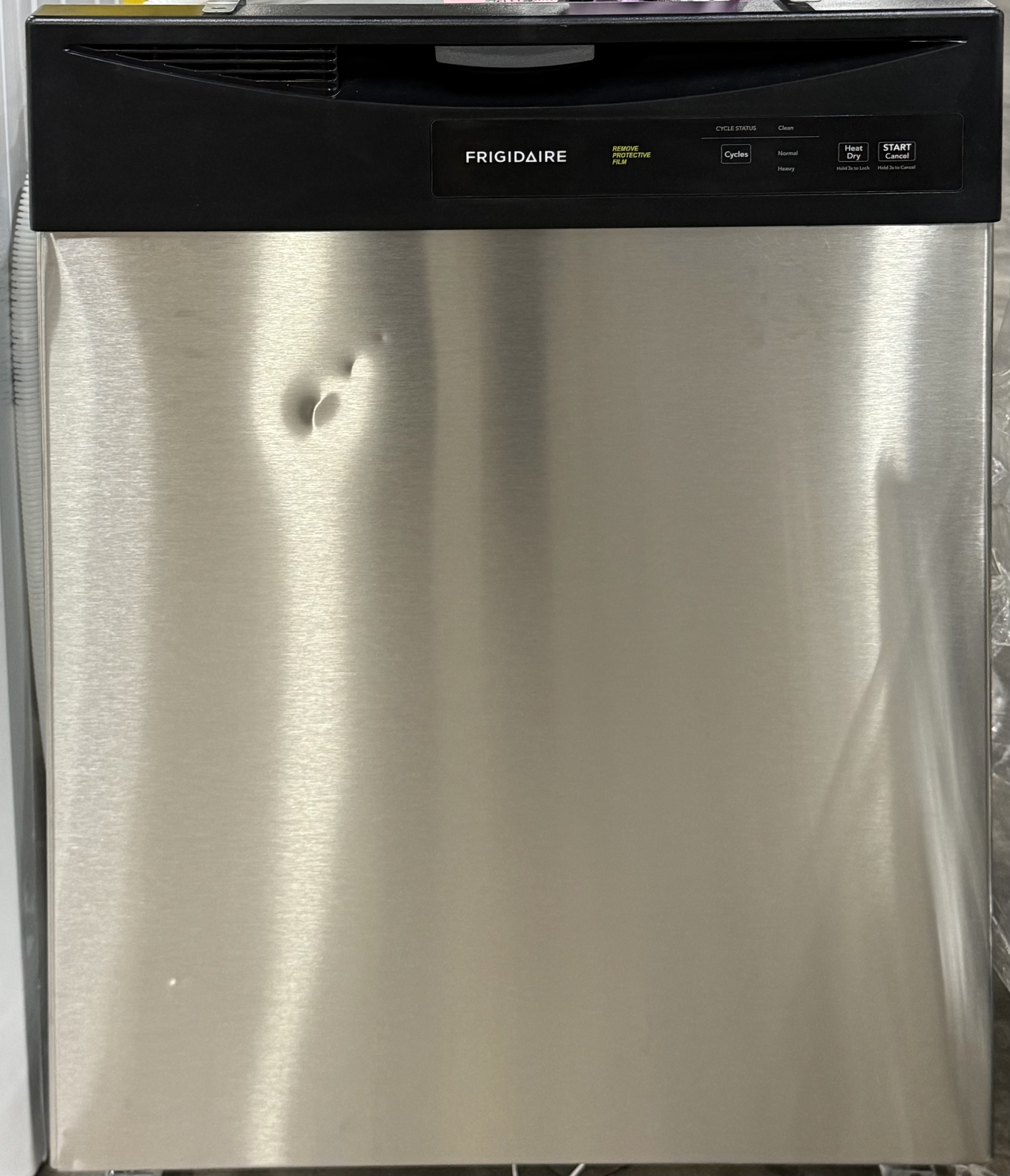 FRIGIDAIRE 24 Inch Front Control Dishwasher Stainless Steel FDPC4221AS