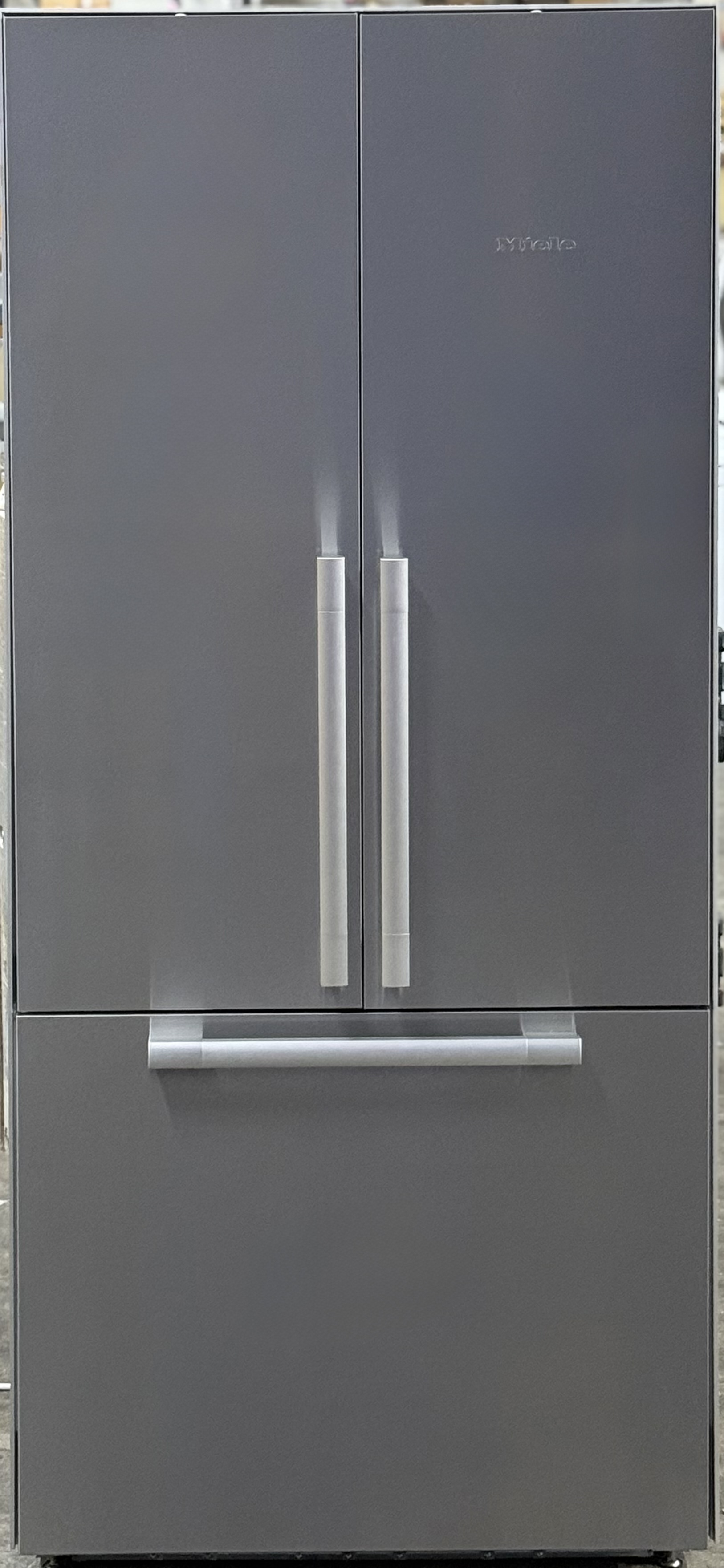 MIELE 36" Built In French Door Refrigerator 19.42 Cu. Ft. Clean Touch Steel KF2982SF