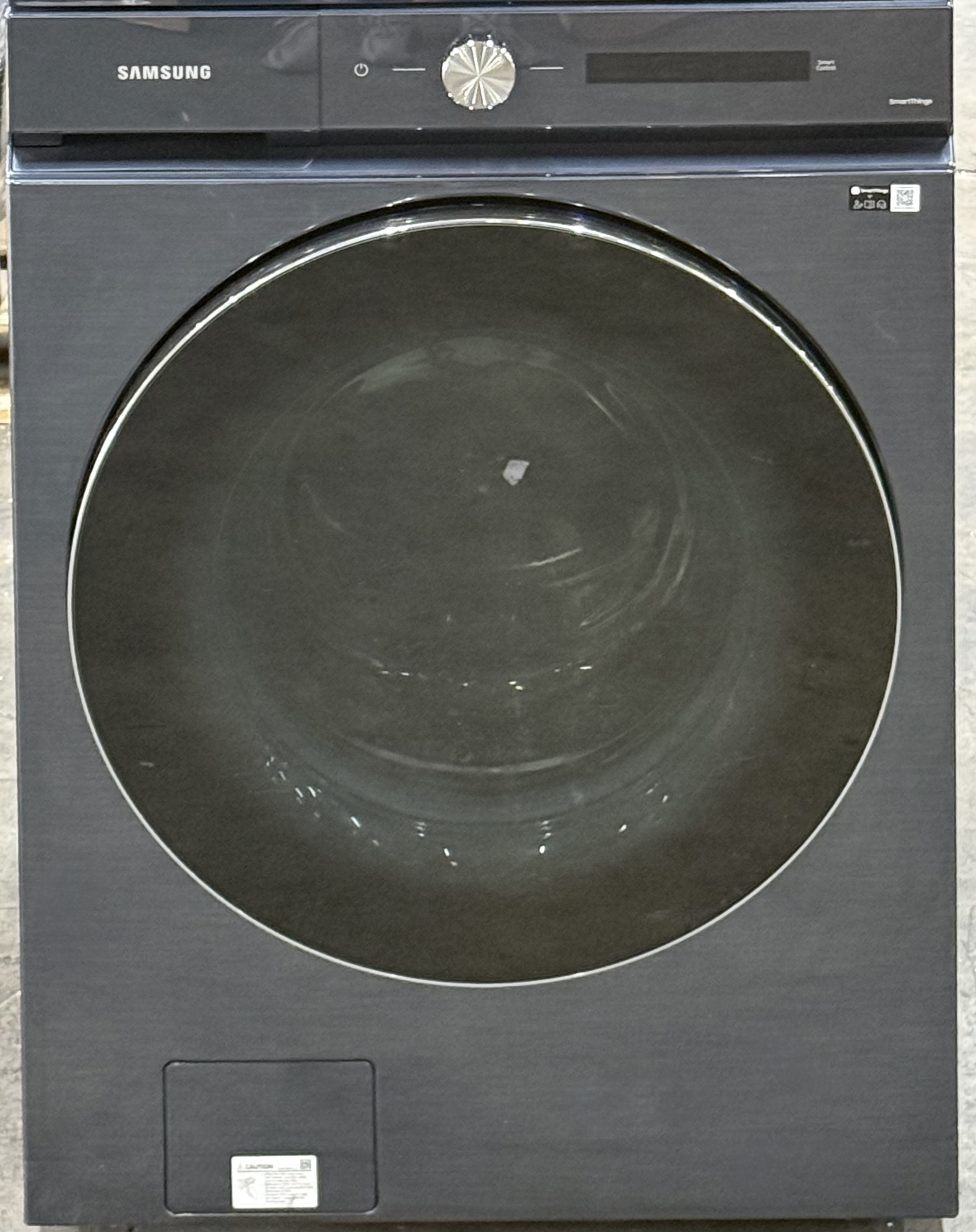 SAMSUNG 27" Front Load Smart Washer 5.3 Cu. Ft. Brushed Navy WF53BB8900ADUS
