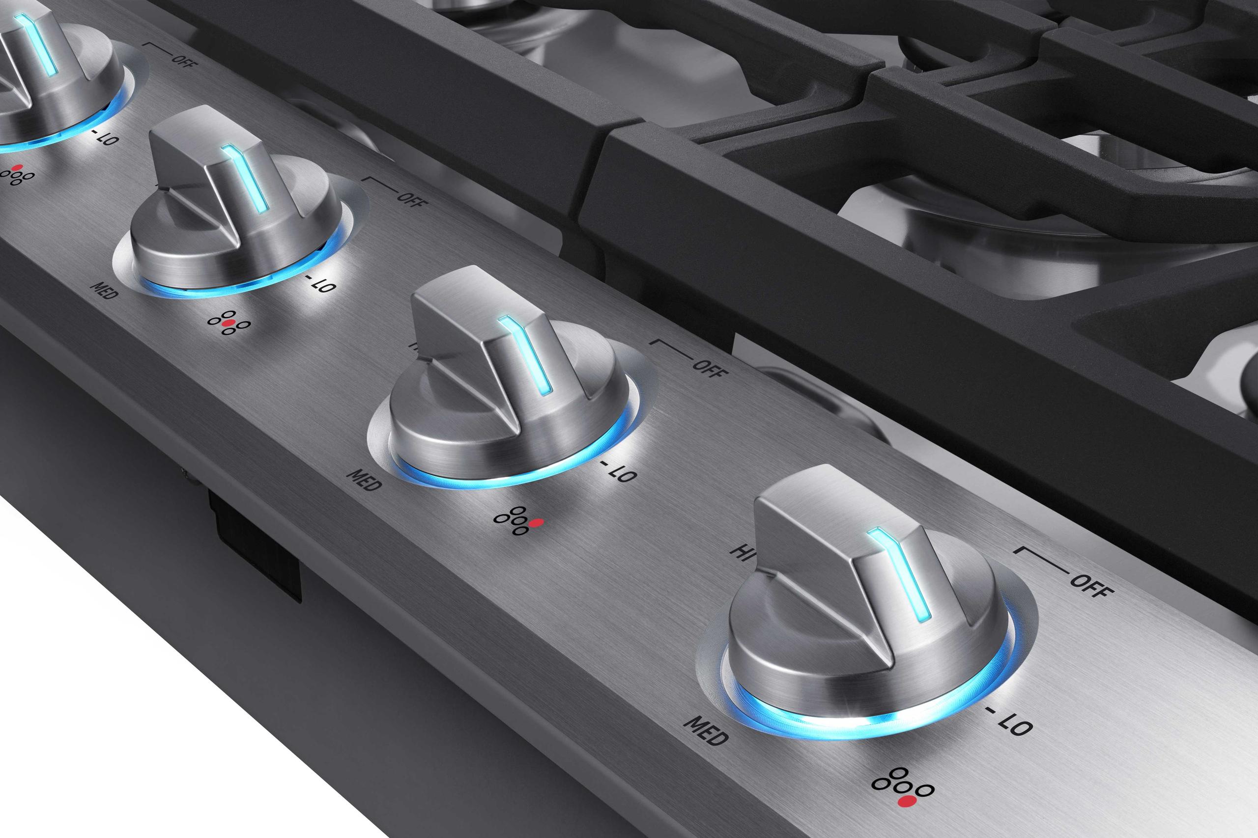 Convenient and precise burner control