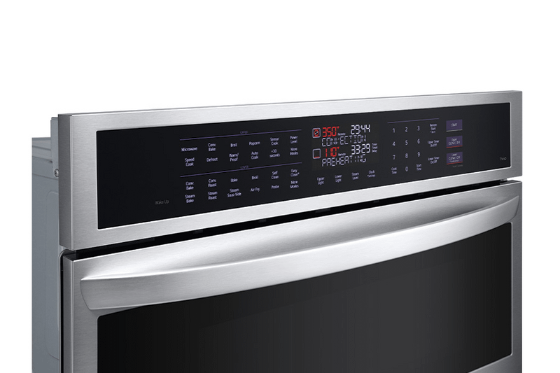 Backlit SmoothTouch(R) Glass Controls