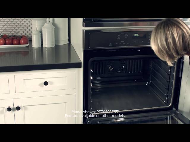 Hidden bake oven interior