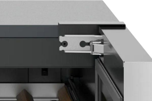 SoftClose(R) doors for a smooth close