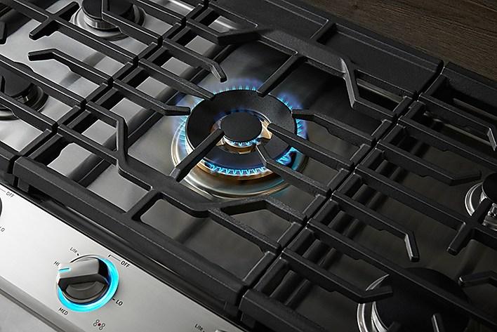 22K BTU true dual power burner