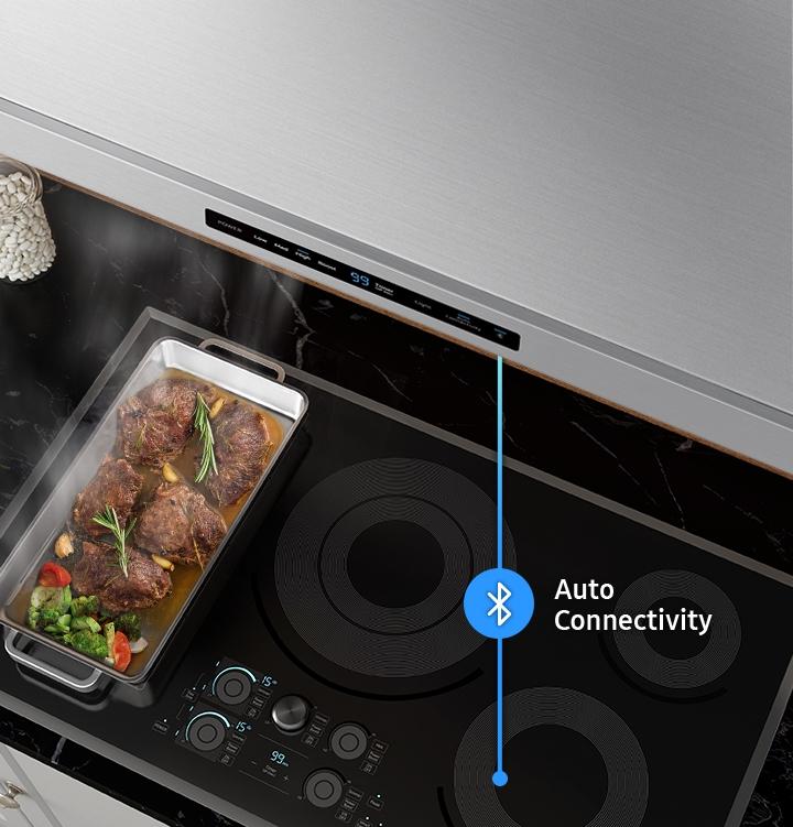 Control both cooktop & hood