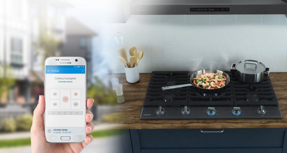 Remote & convenient cooktop monitoring