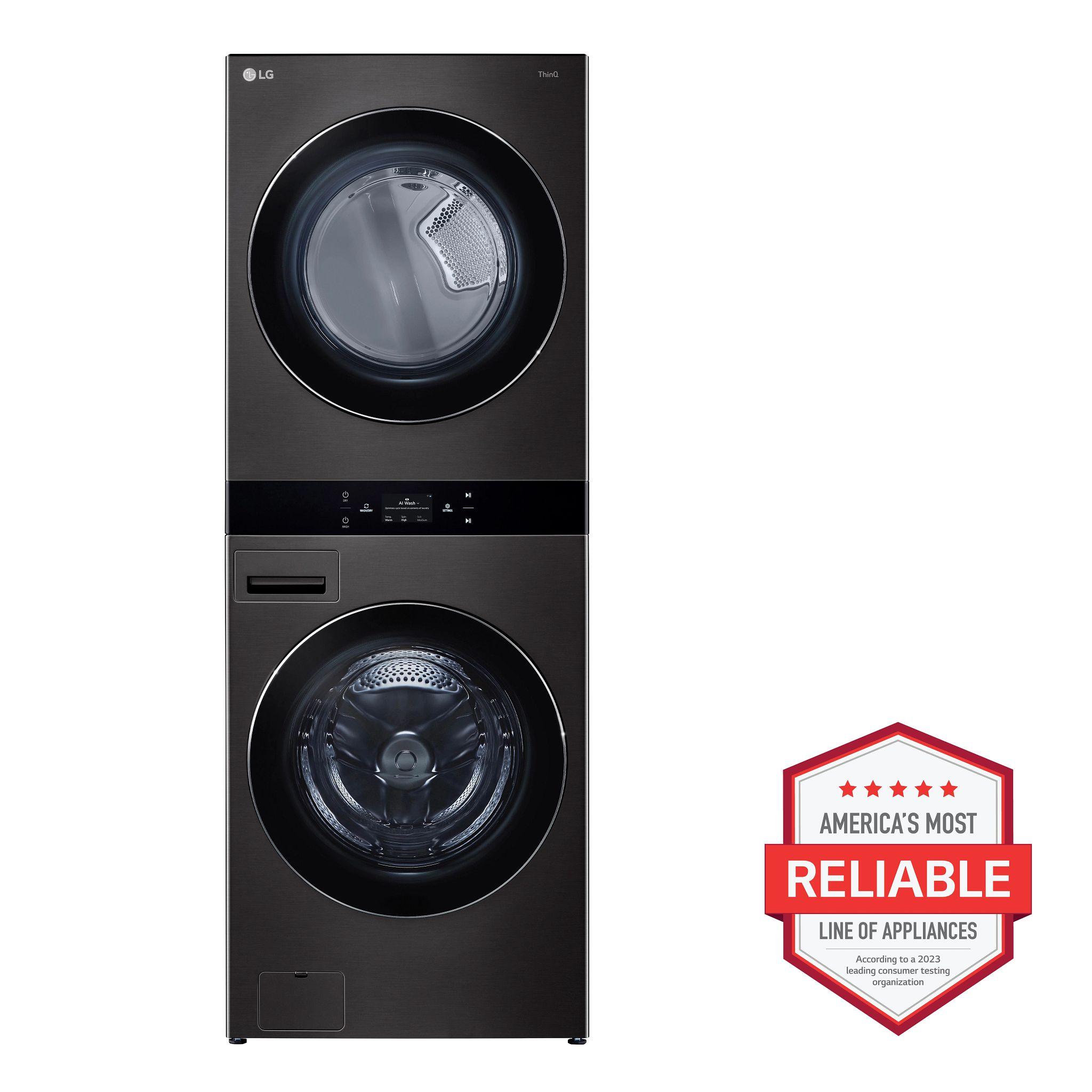 Lg Laundry Applainces Unitized Washer and Dryer WKEX300HBA Mardeys