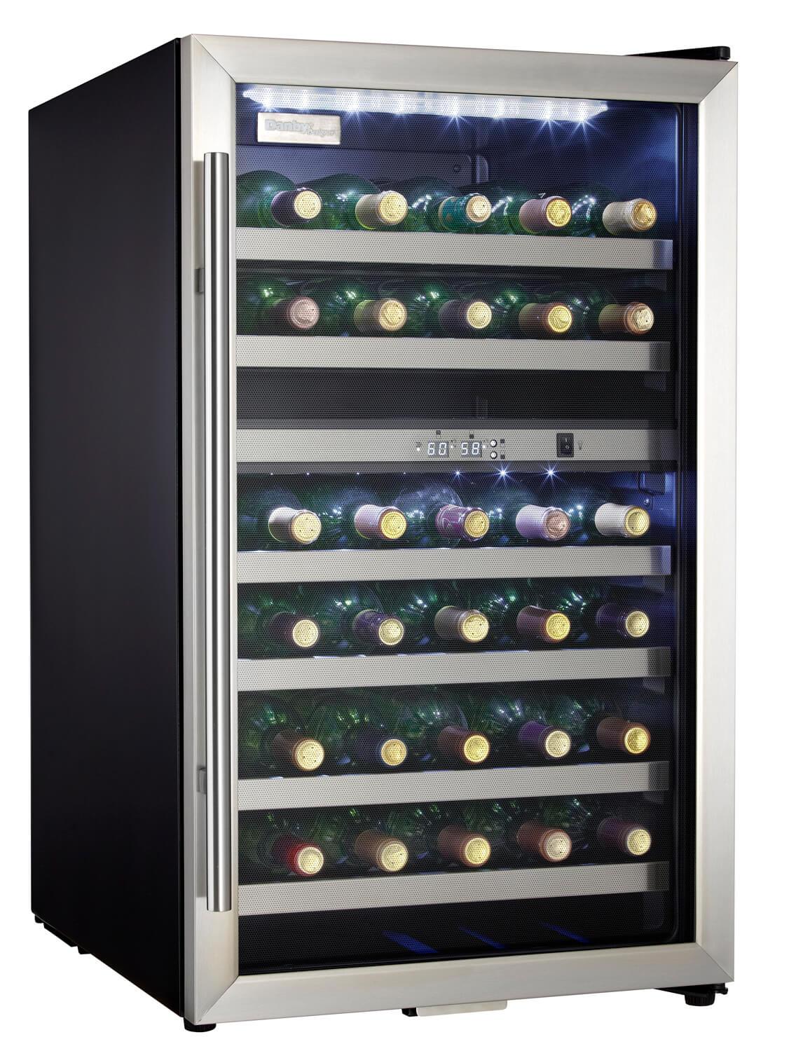 DANBY Wine Cooler Refrigerator DWC114BLSDD Mardeys