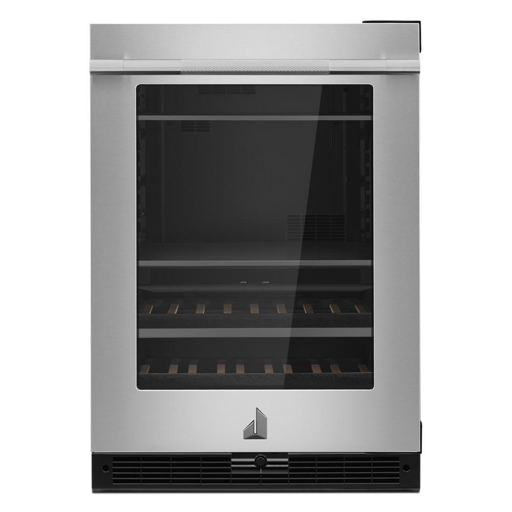 JENNAIR Rise 24" Undercounter Beverage Center 13 Bottles Left Hinge Stainless Steel Jubfr242hl JUBFL242HL00