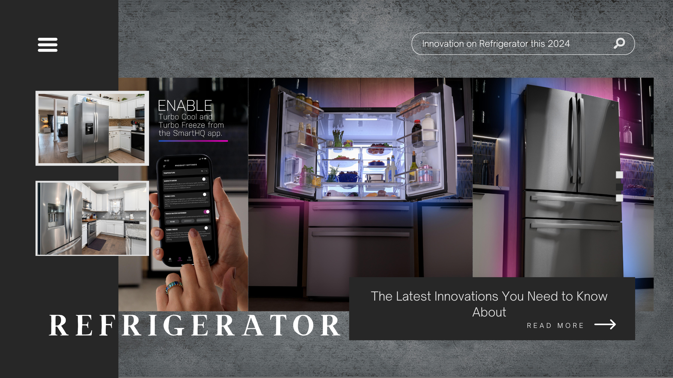 Latest innovations in refrigerator technology for 2024