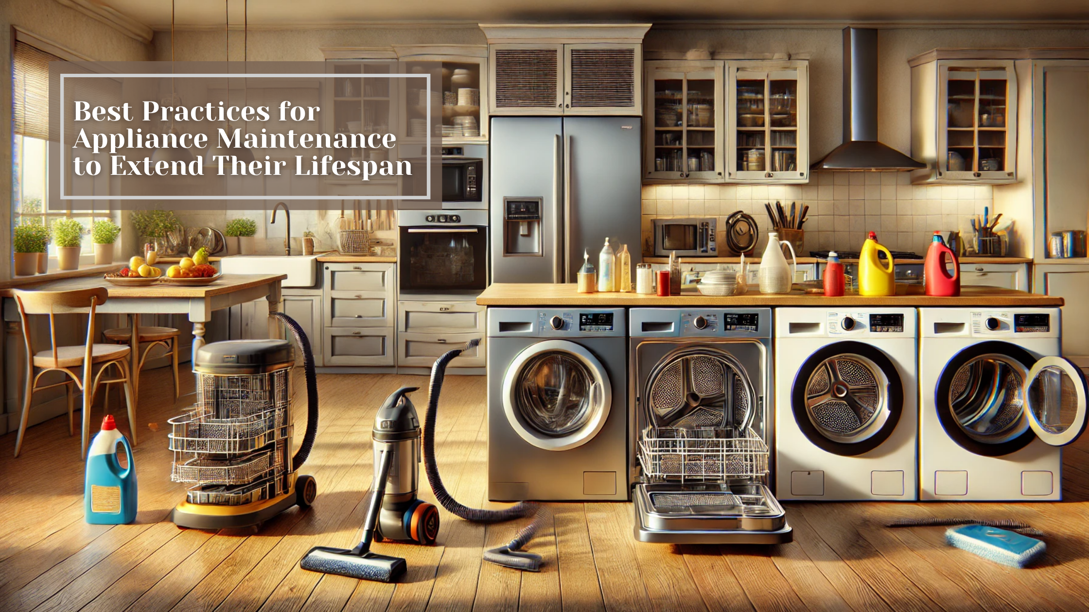 Proven maintenance practices to maximize appliance lifespan