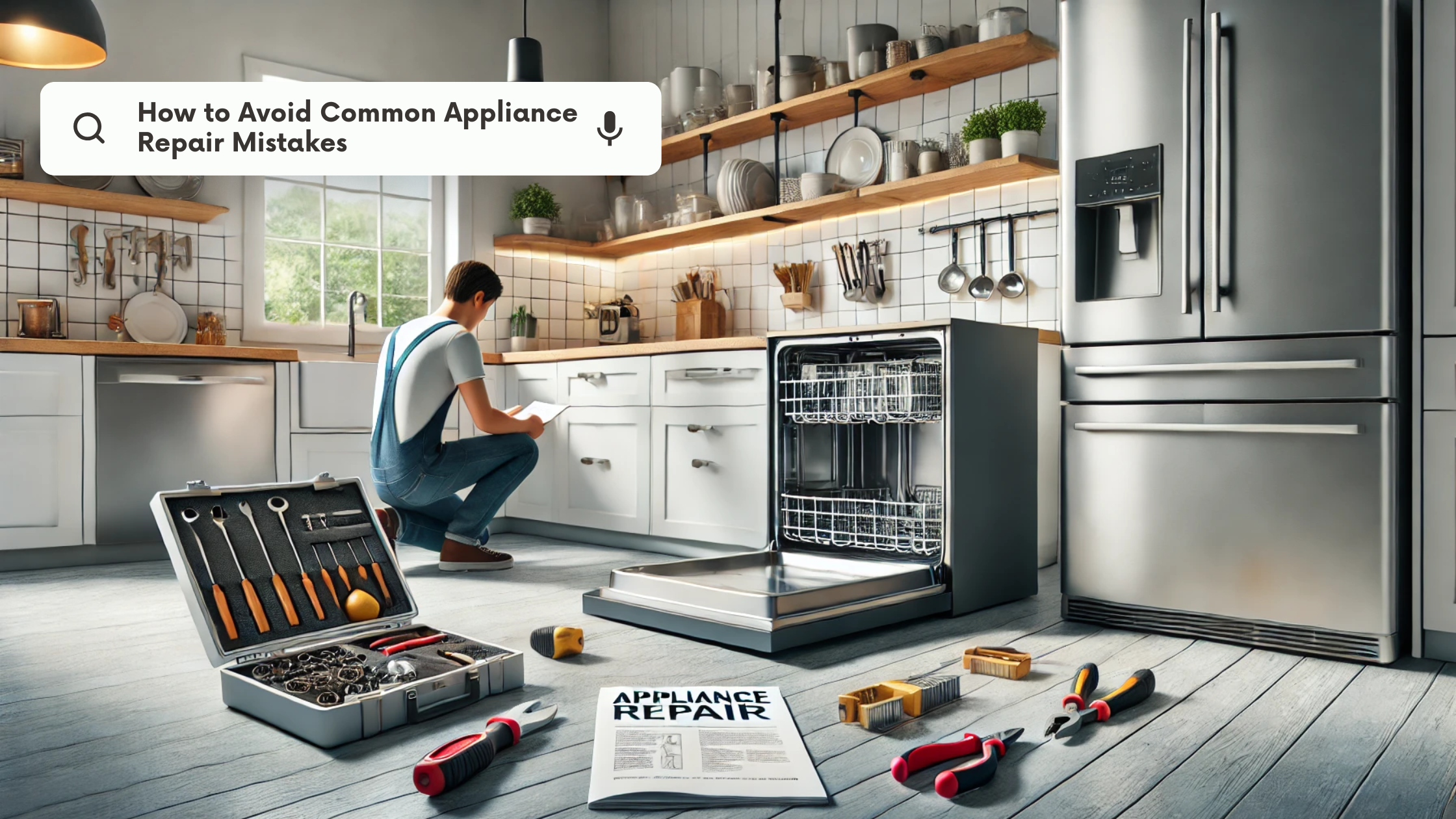 Expert tips to avoid common appliance repair mistakes