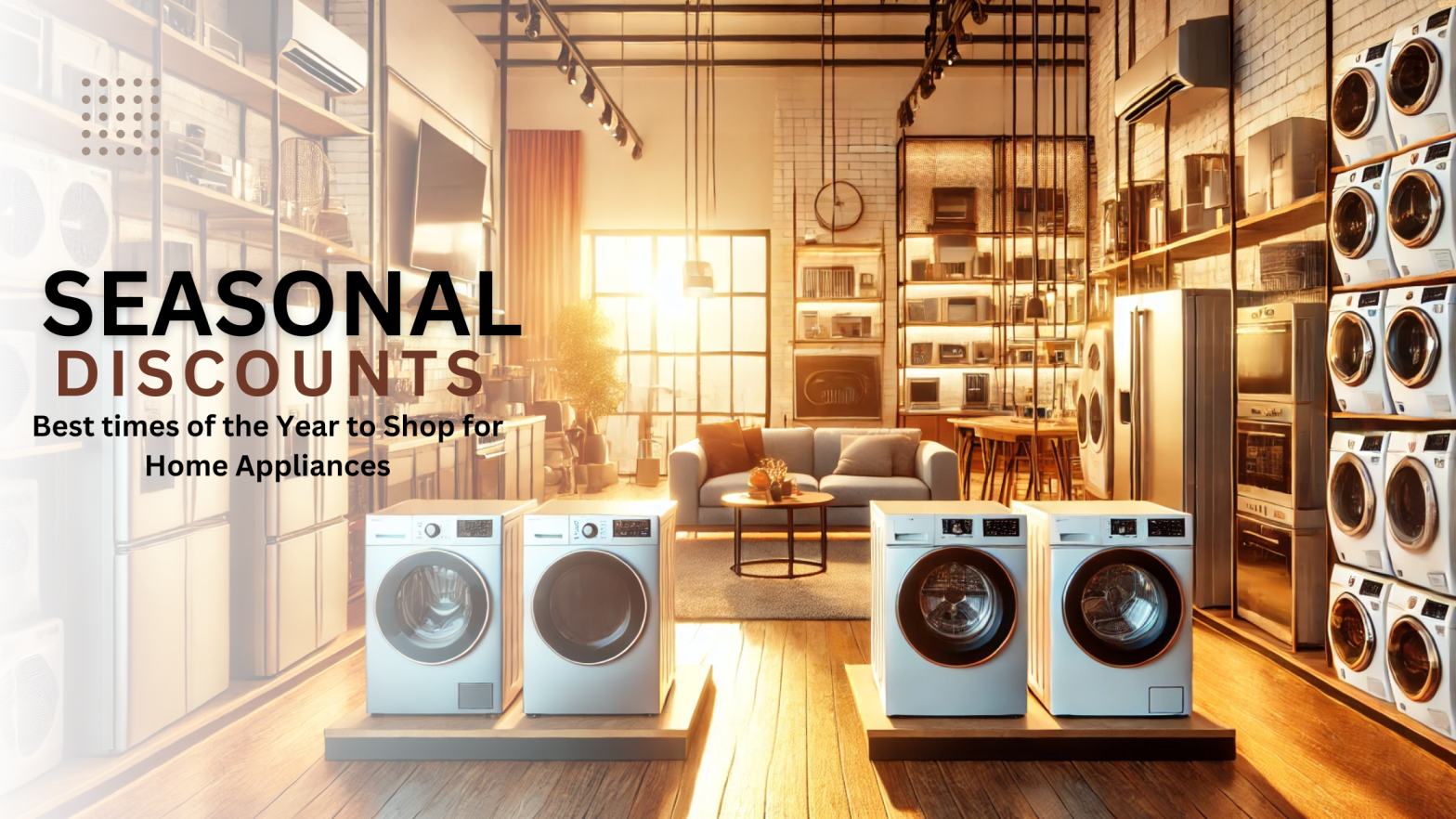 Home Appliances Seasonal Discounts