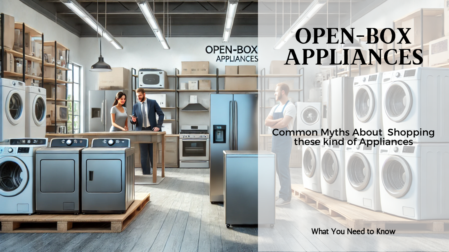 Debunking Myths About Open Box Appliance Shopping