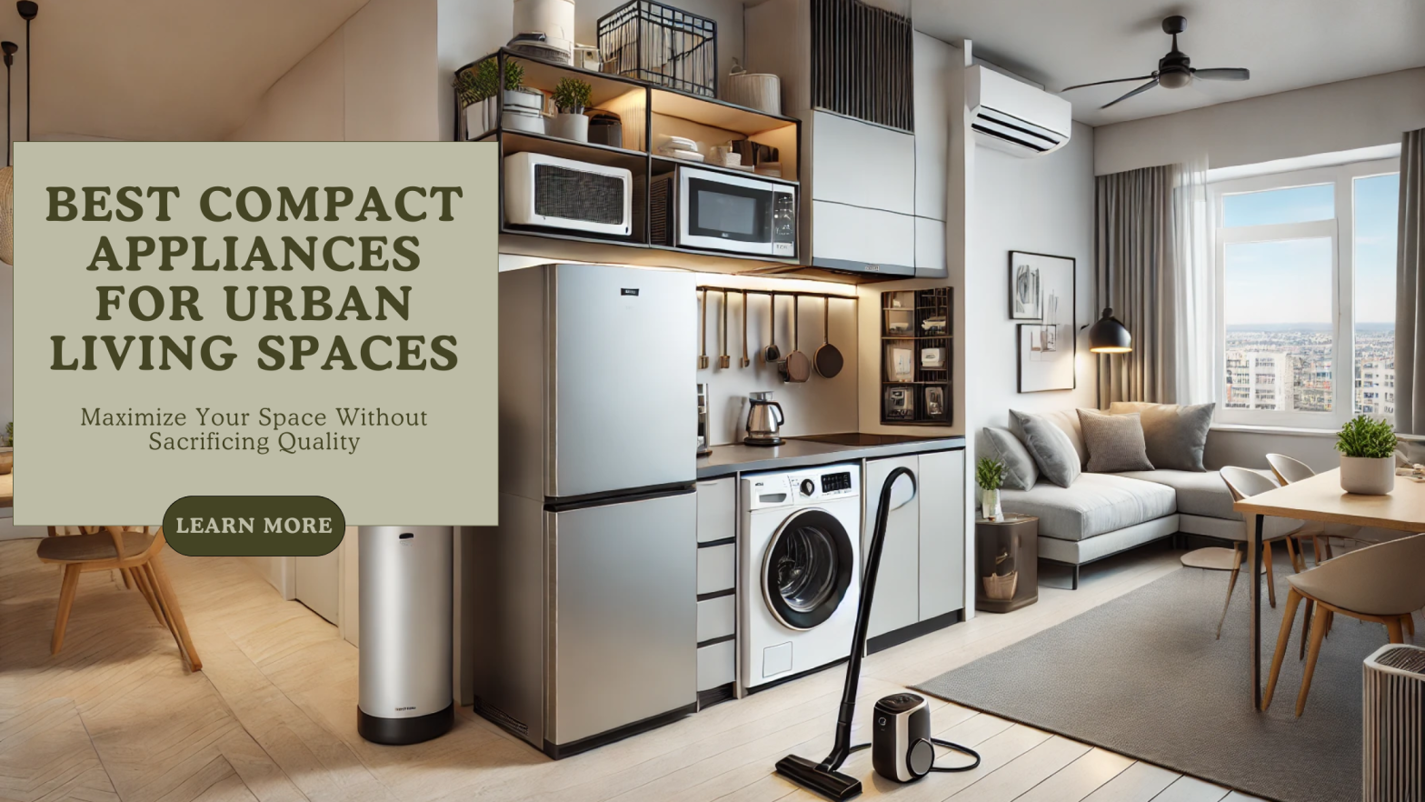 Best Compact Appliances for Small Urban Spaces