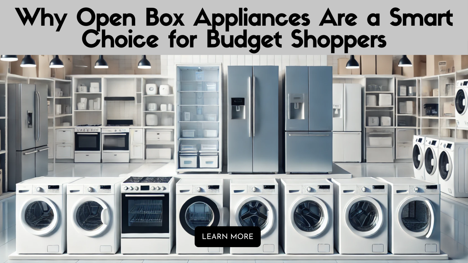 Why Open Box Appliances Are a Smart Choice for Budget Shoppers