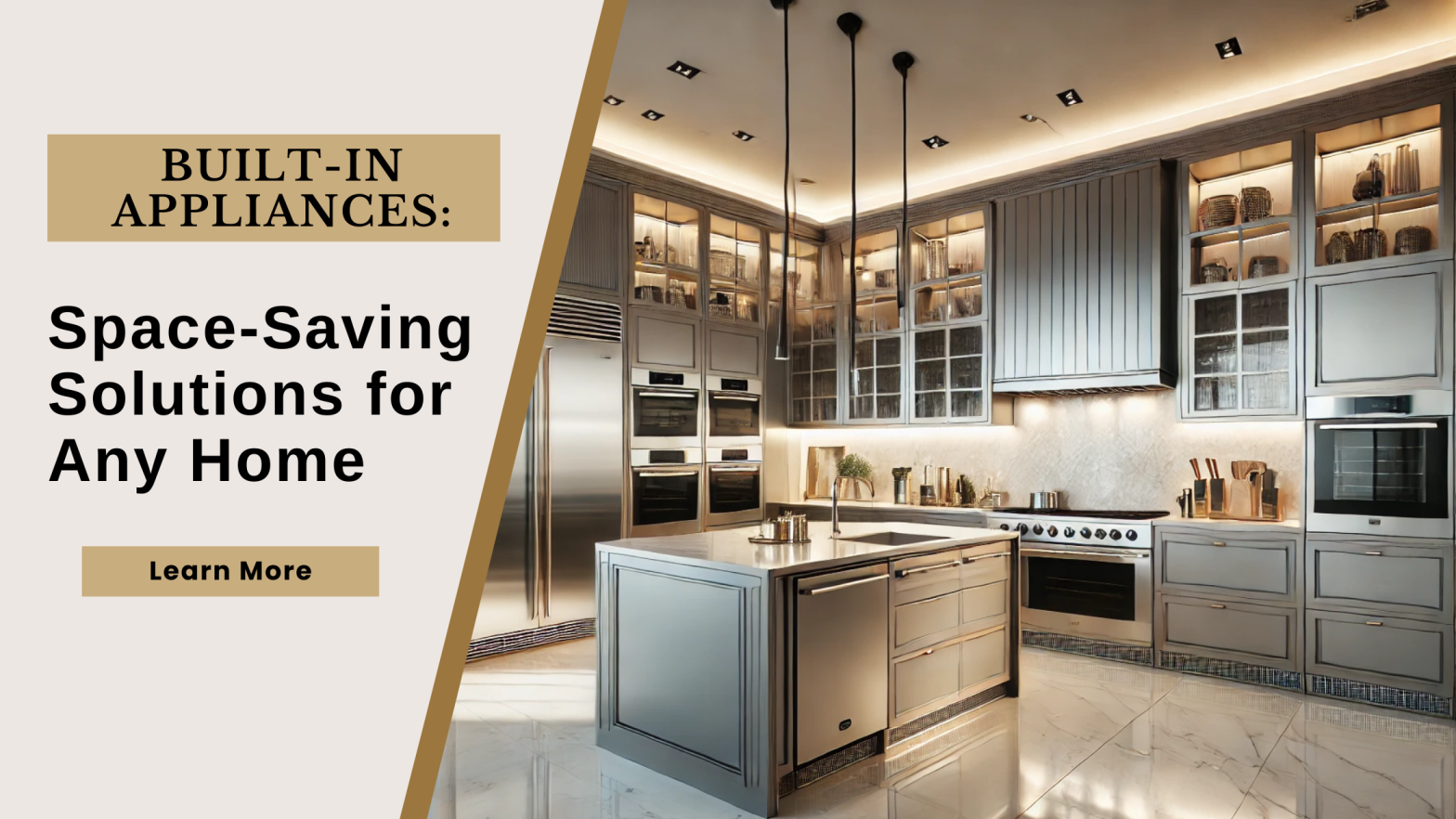 Revolutionize Your Home with Built-In Appliances for Maximum Space Optimization