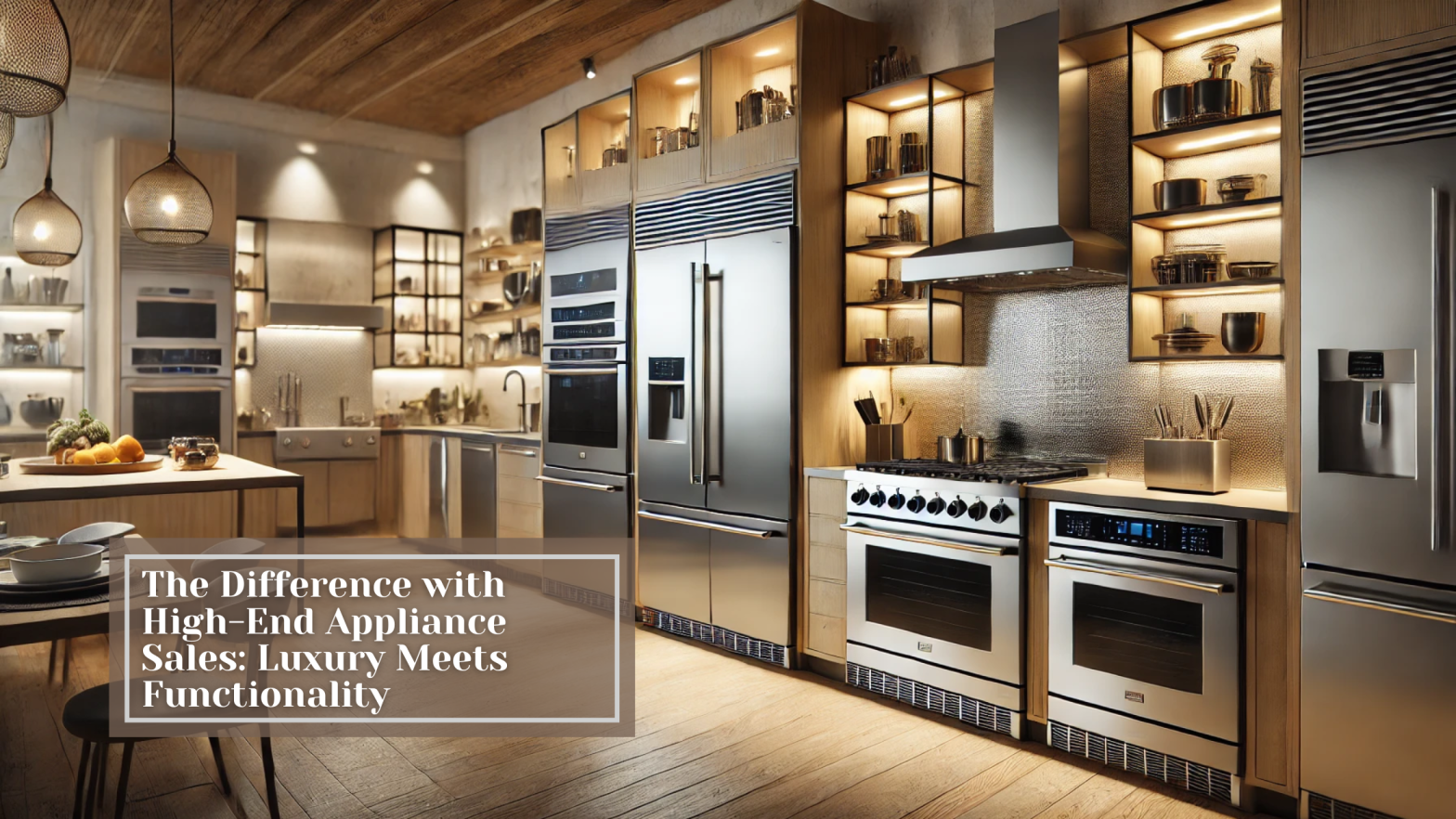 Luxury Appliance Revolution – Redefining Style & Performance